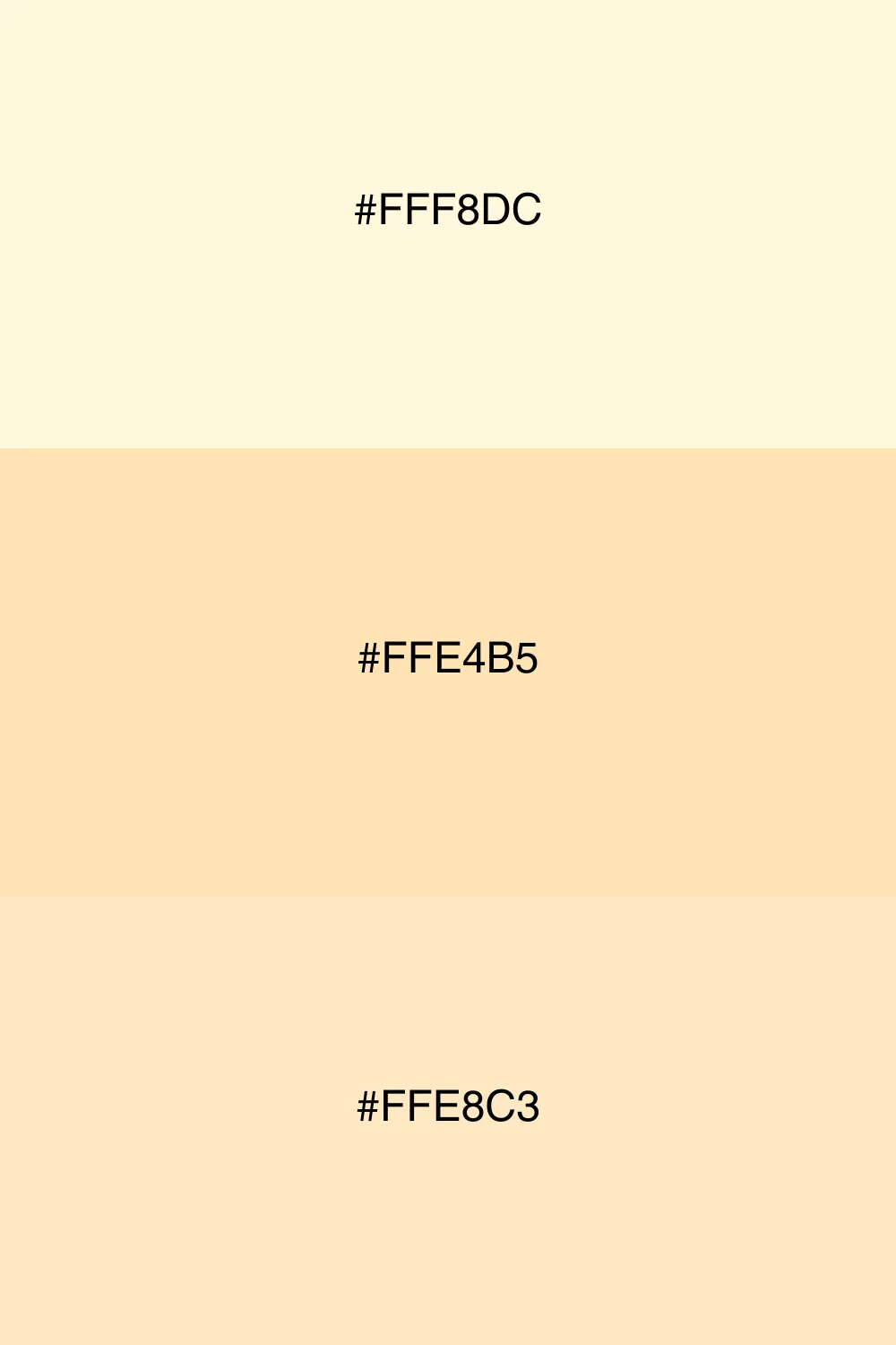 Variation af samme farve for harmoni.