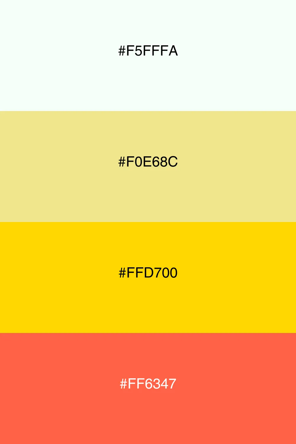 En moderne palet med en dynamisk farvefusion.