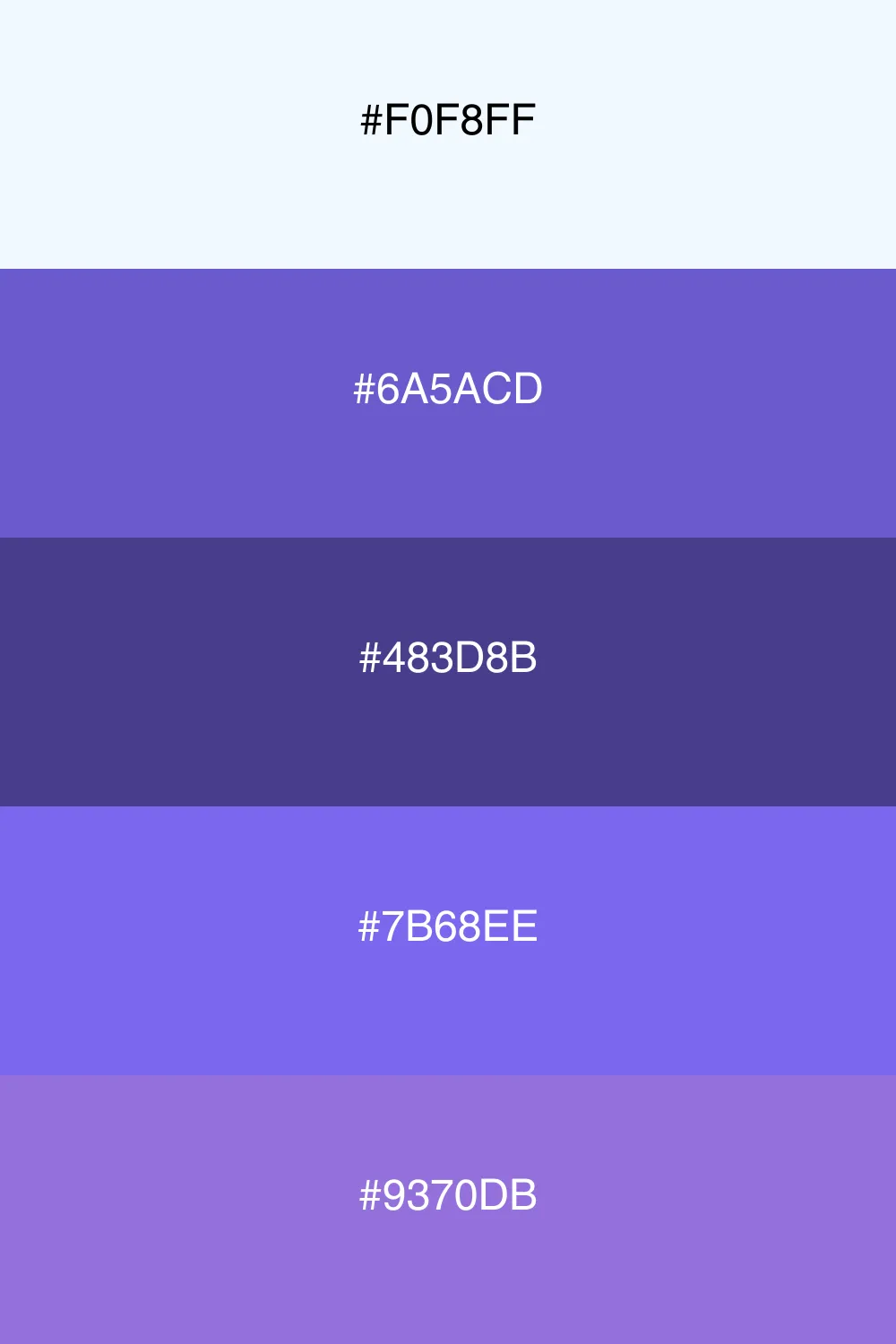 Rich colors inspired by the twilight sky.