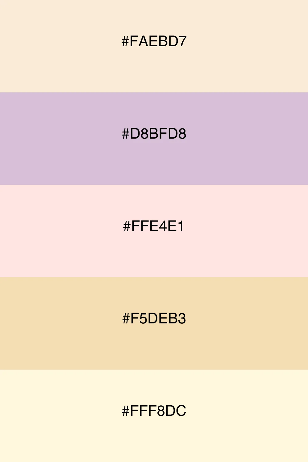 A soft and elegant palette with vintage charm.
