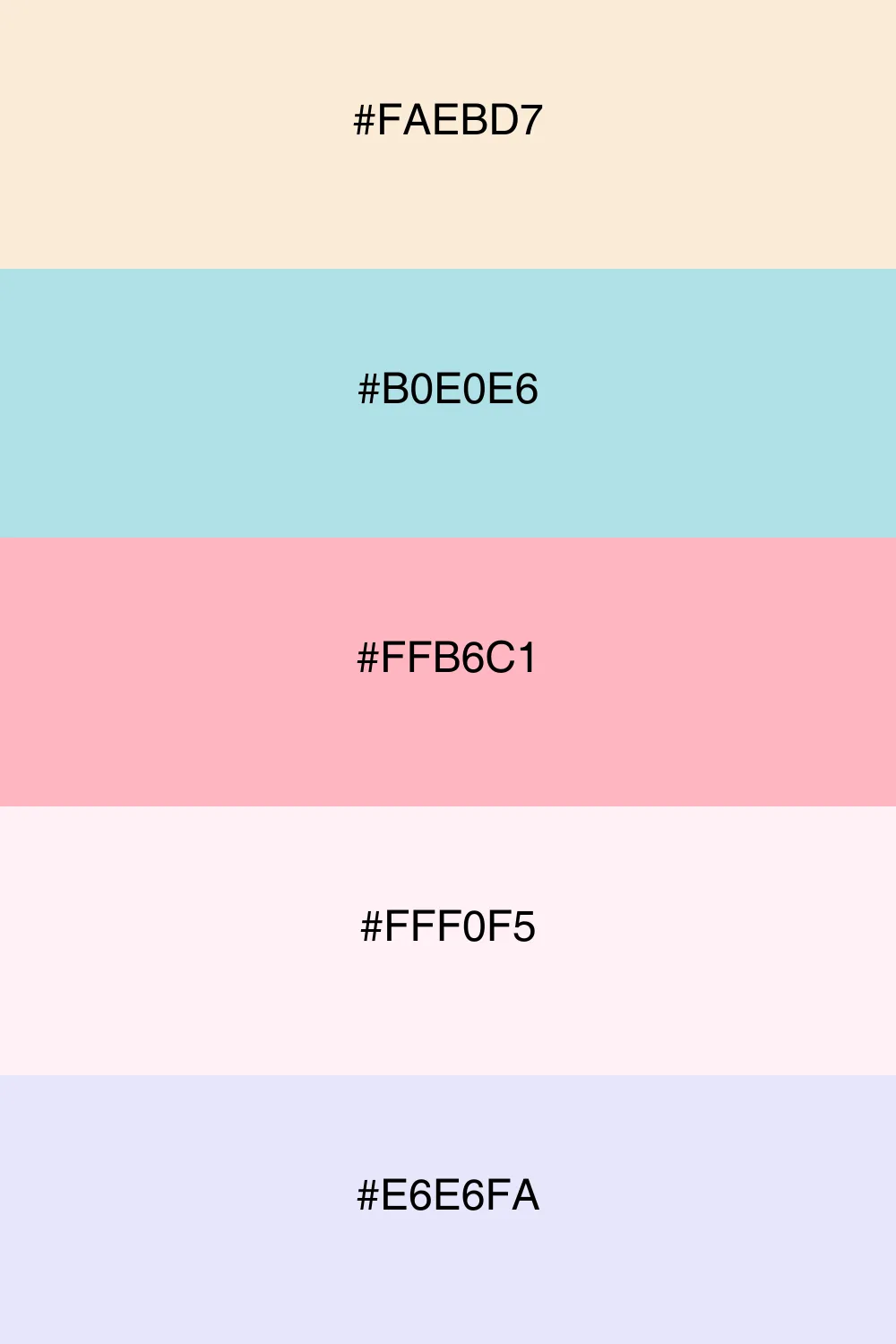 Soft pastel colors for a dreamy atmosphere.