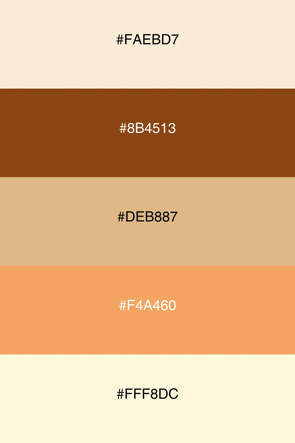 Warm earthy tones for a cozy rustic feel.