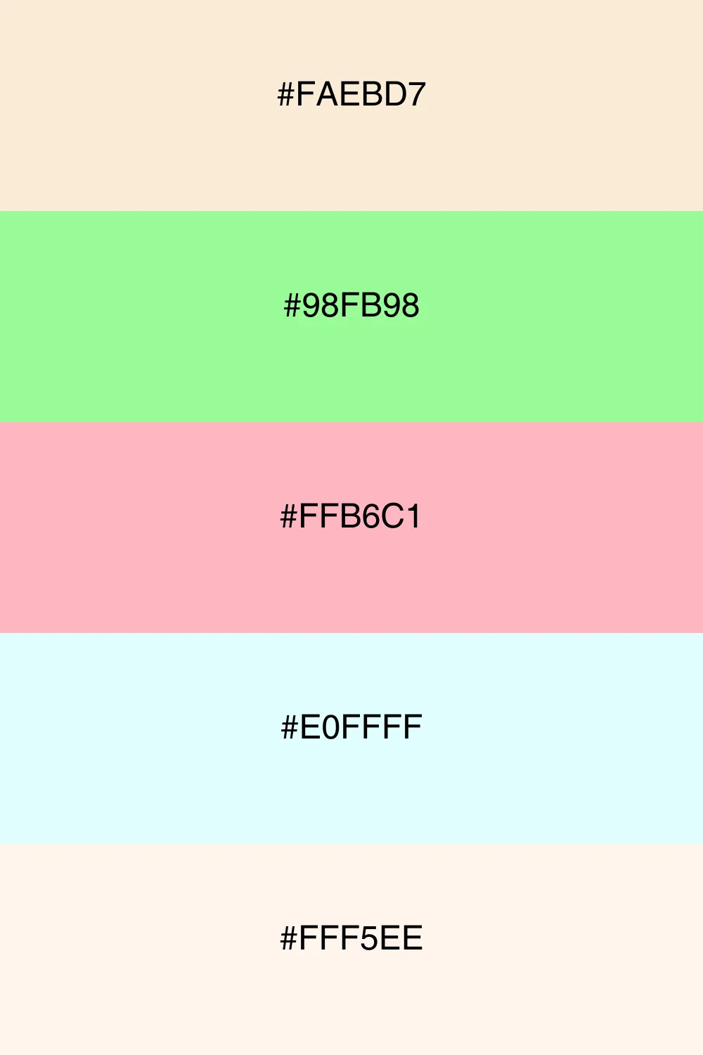Soft and fresh colors inspired by a serene garden.