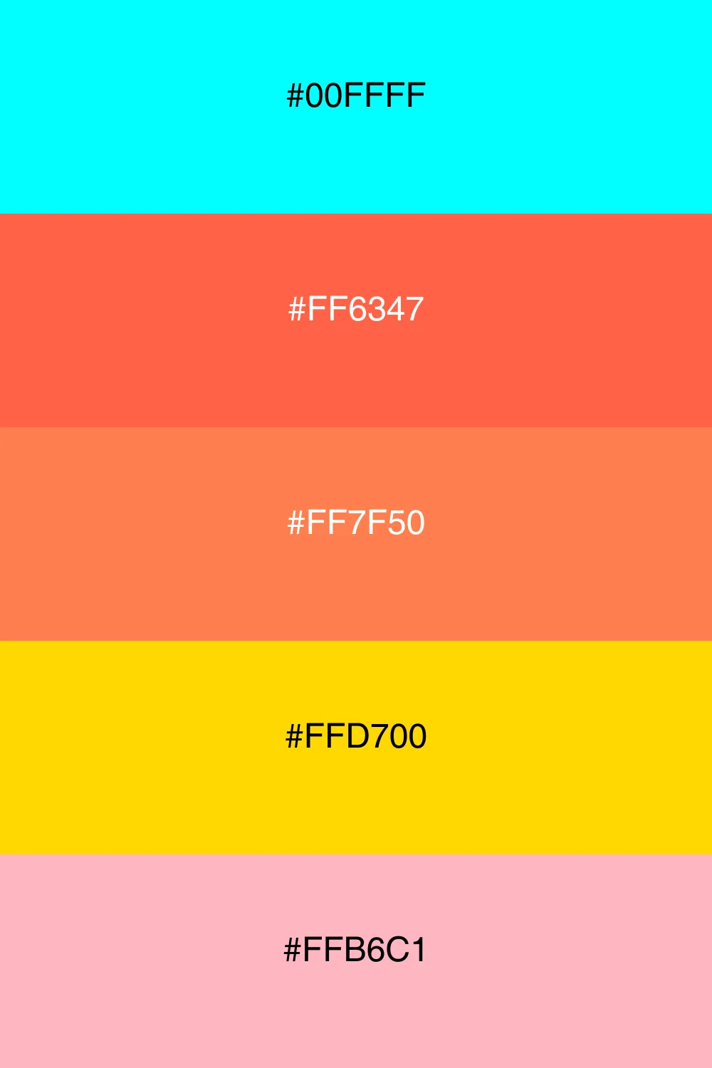 A warm and inviting palette that radiates happiness.