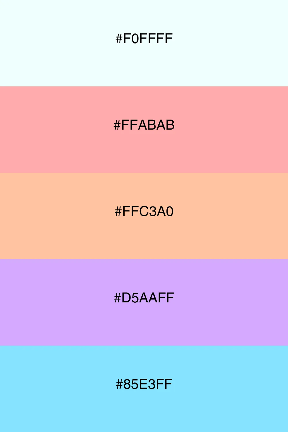 A playful palette inspired by whimsical fantasy themes.