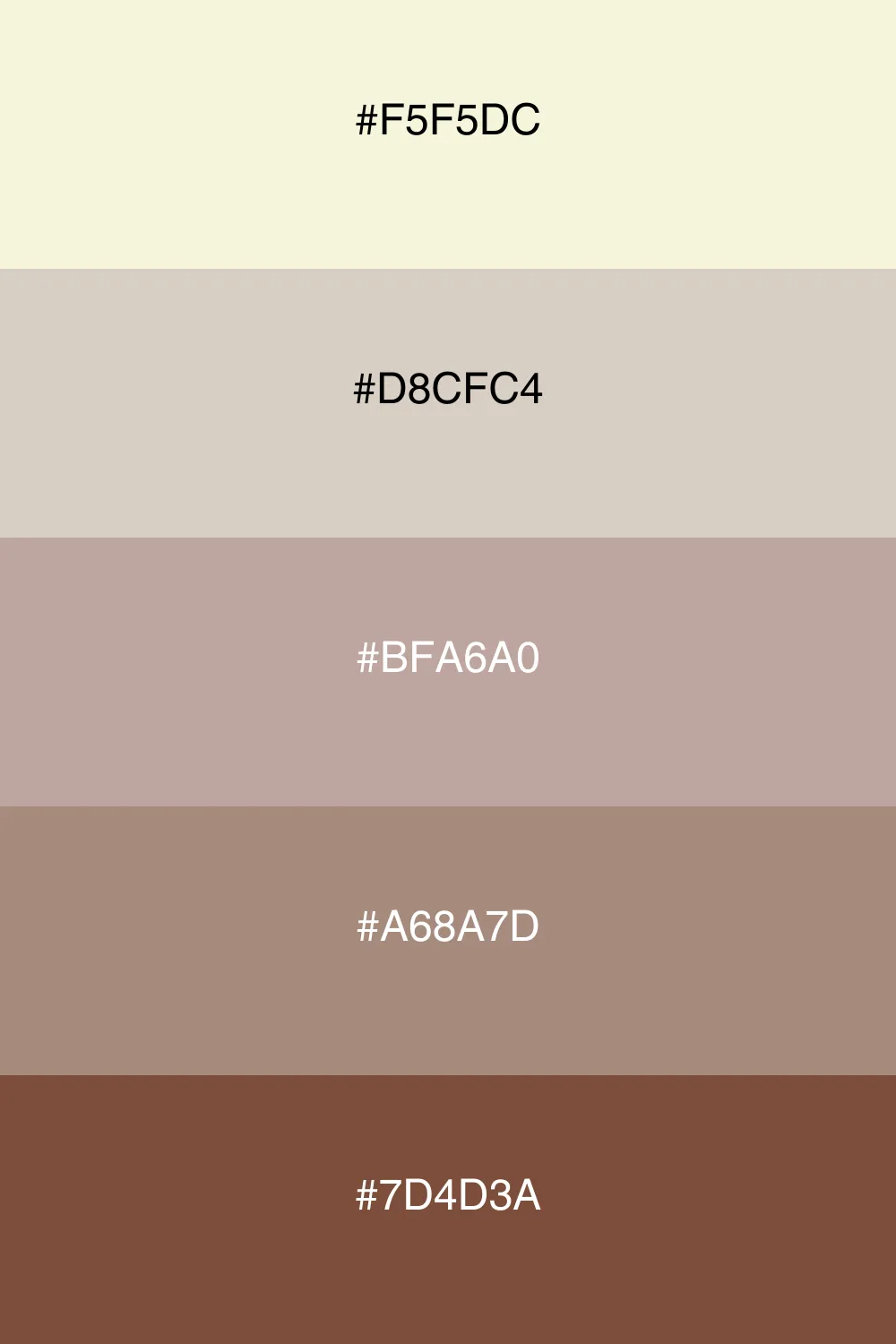 A timeless palette that exudes elegance and grace.