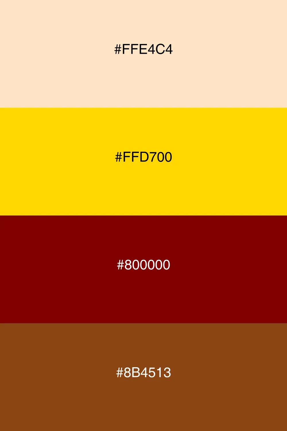 Luxurious colors for an opulent feel.