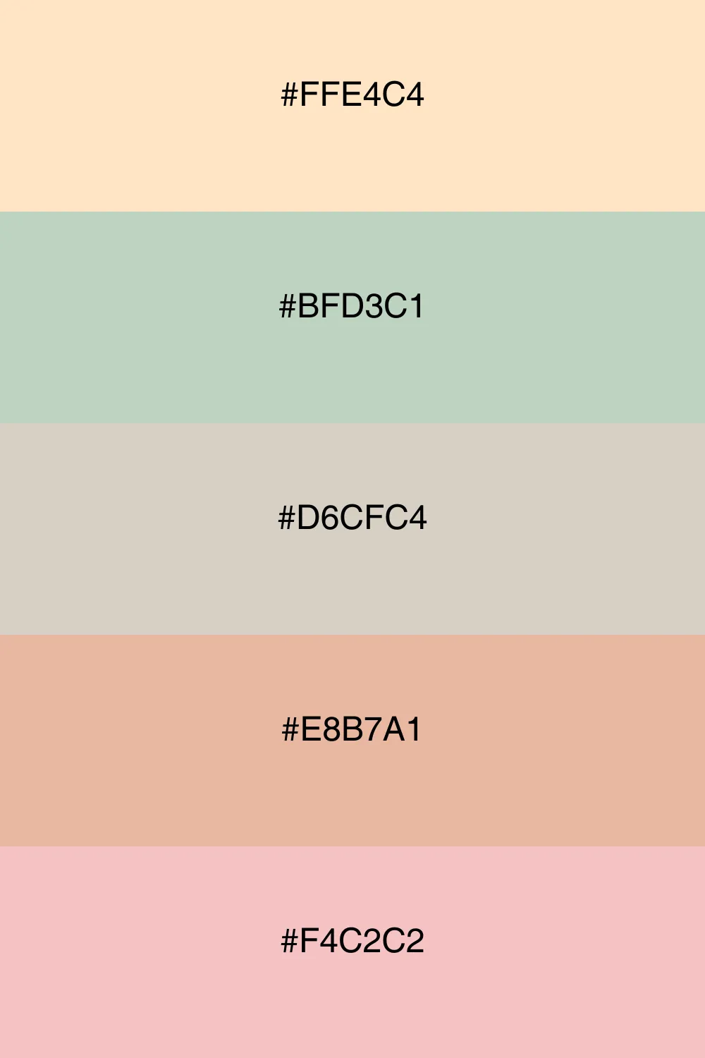 A serene pastel palette that soothes the senses.