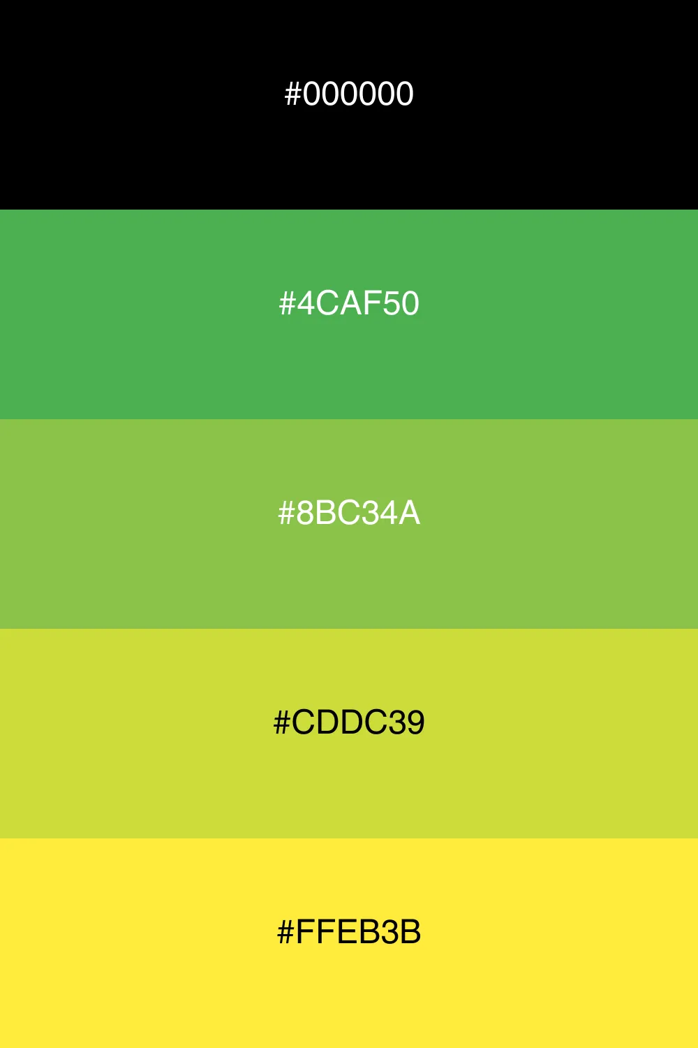 A fresh palette inspired by urban greenery.
