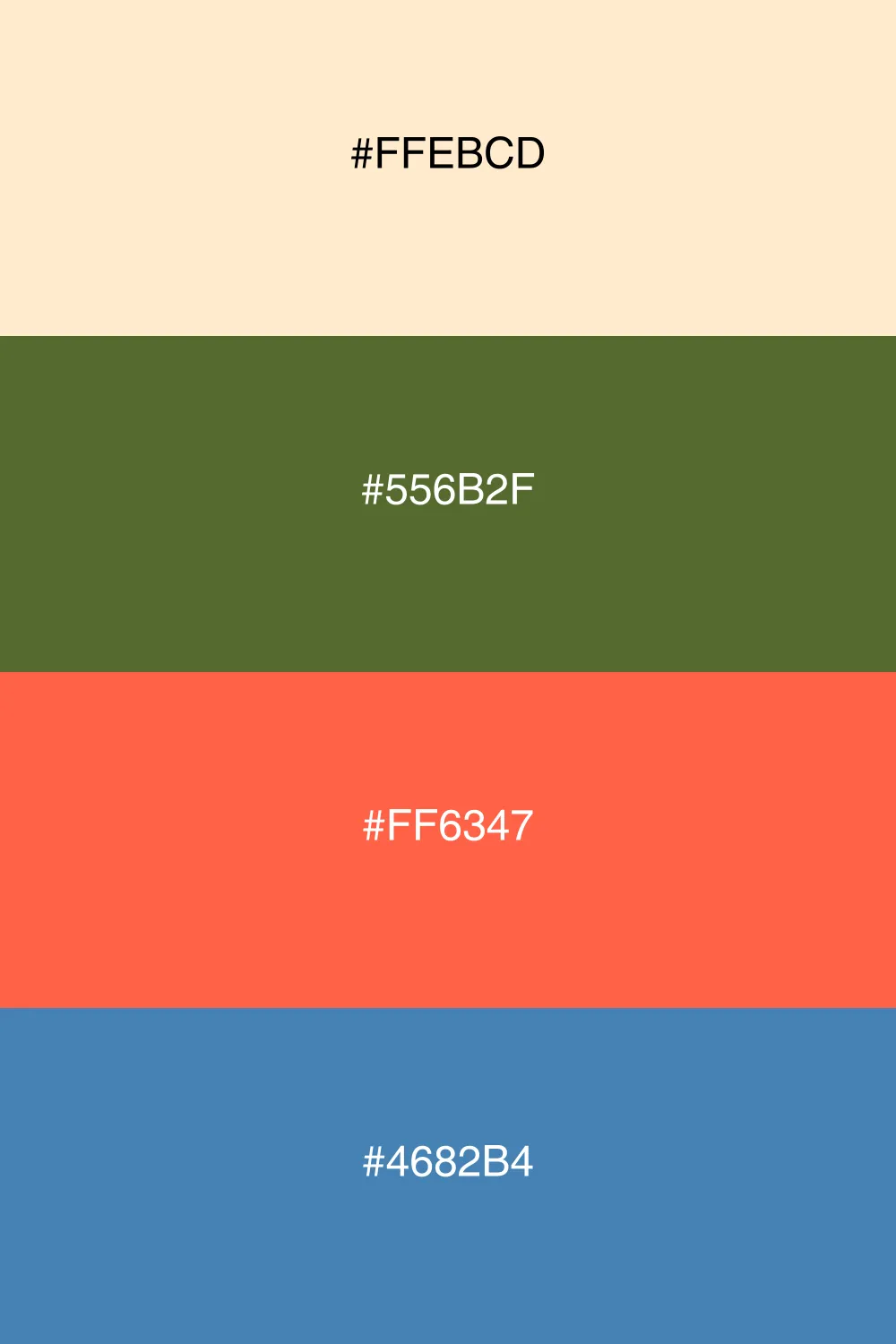Bold and vibrant with natural tones.