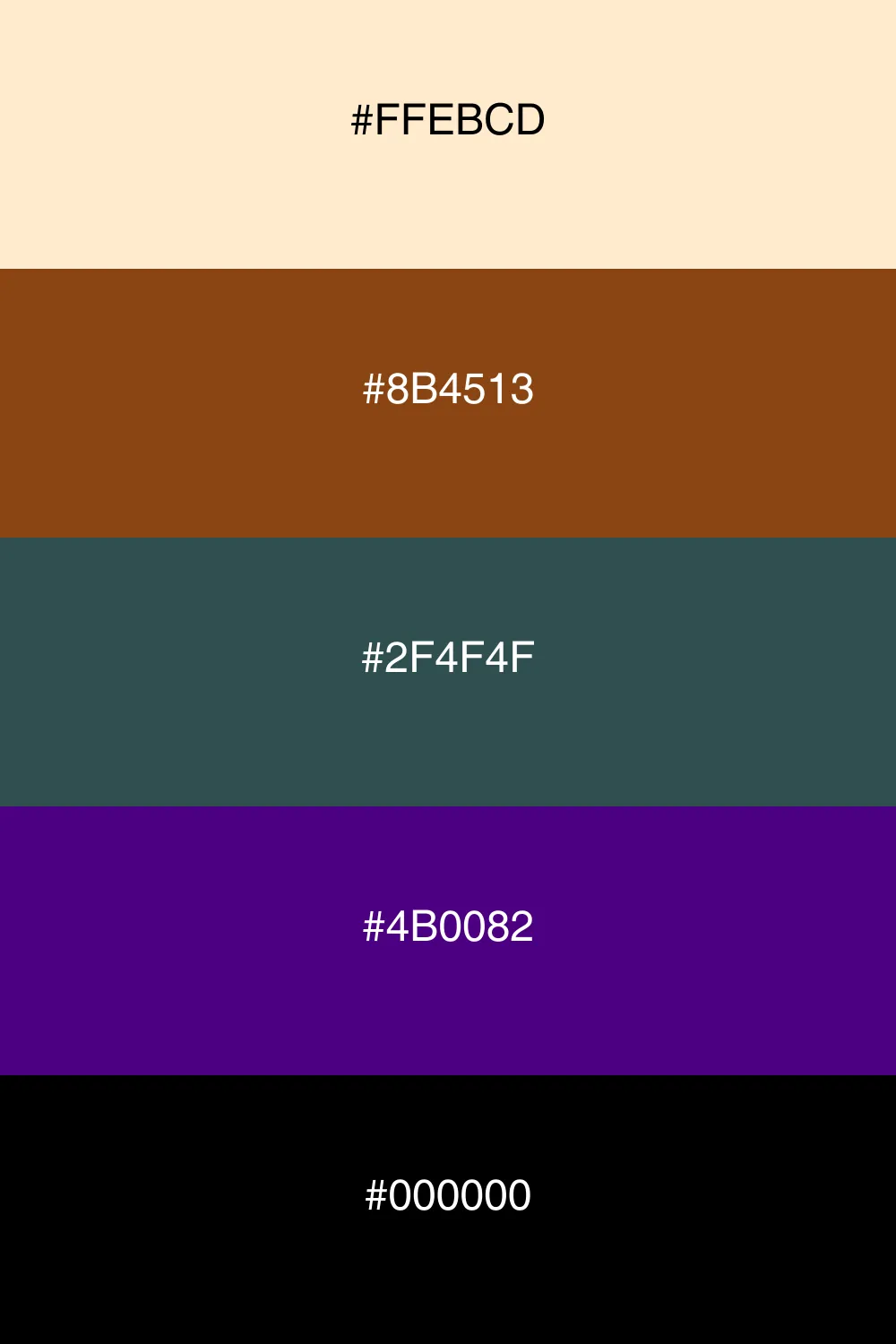 A dark palette that evokes a sense of serene mystery.