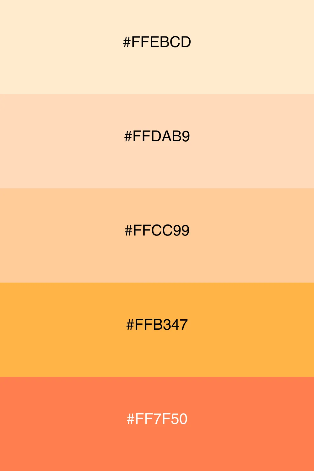 A cheerful palette with fresh and fruity undertones.