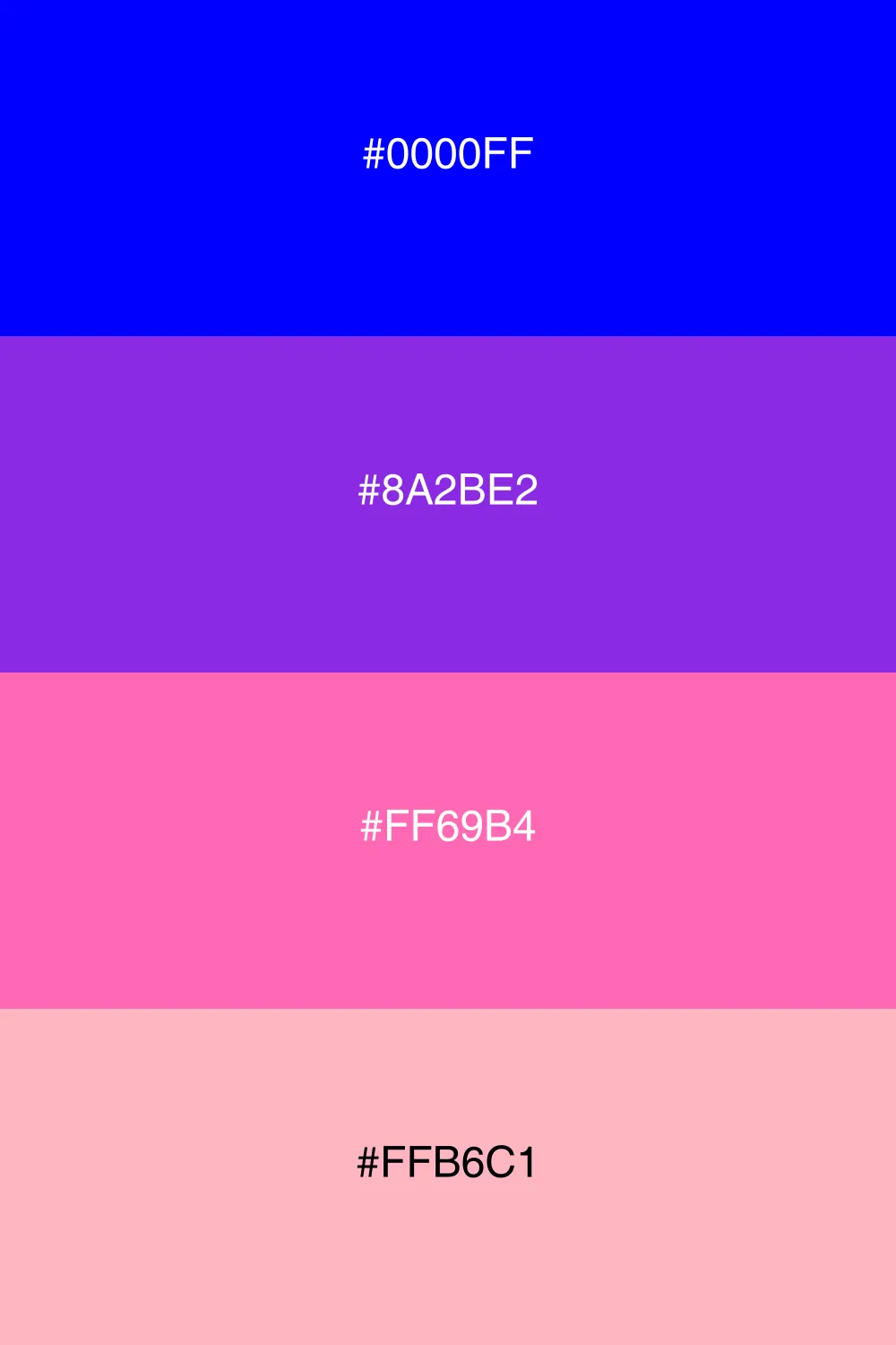 A playful palette inspired by sweet blueberries.