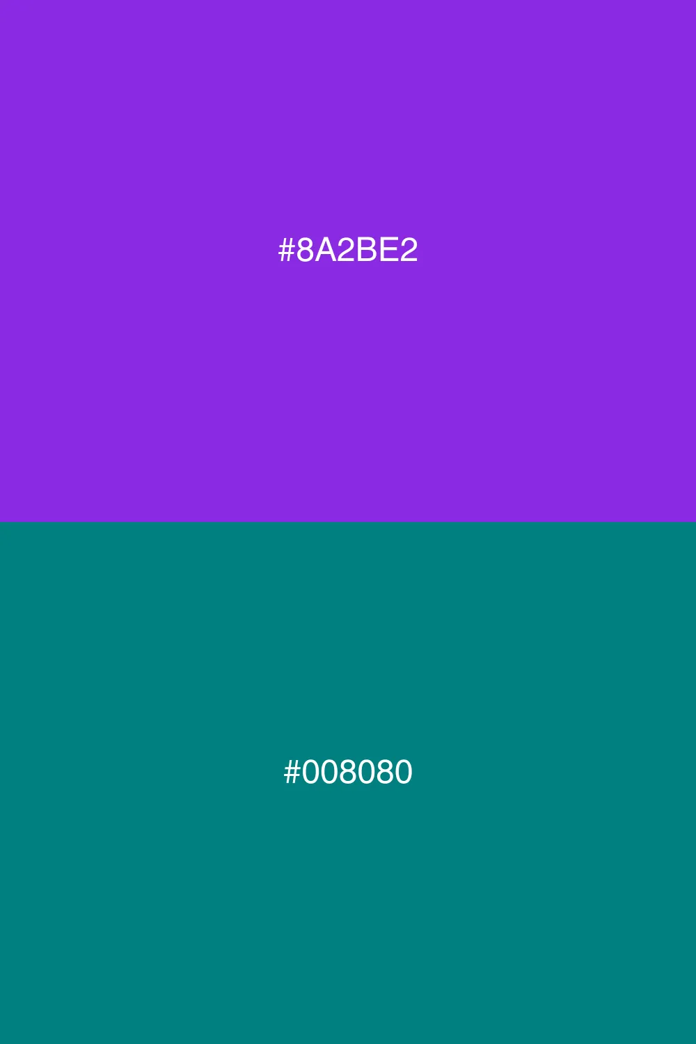 Cool tones for a serene look.