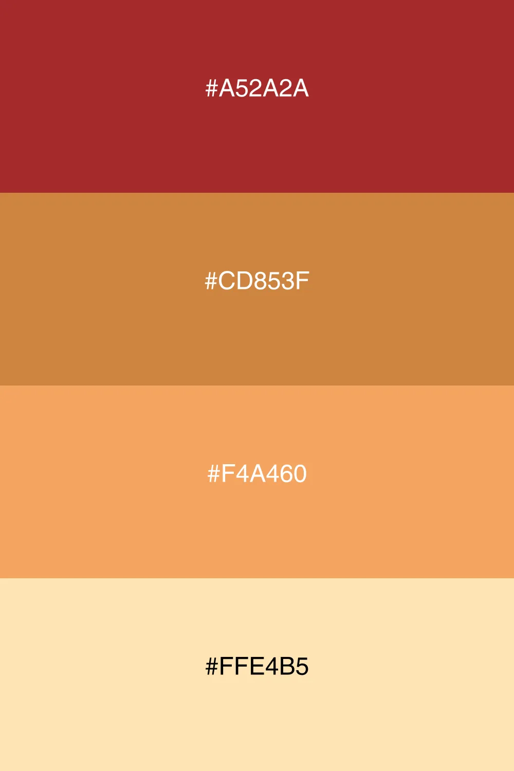 Warm hues inspired by a tranquil desert sunset.