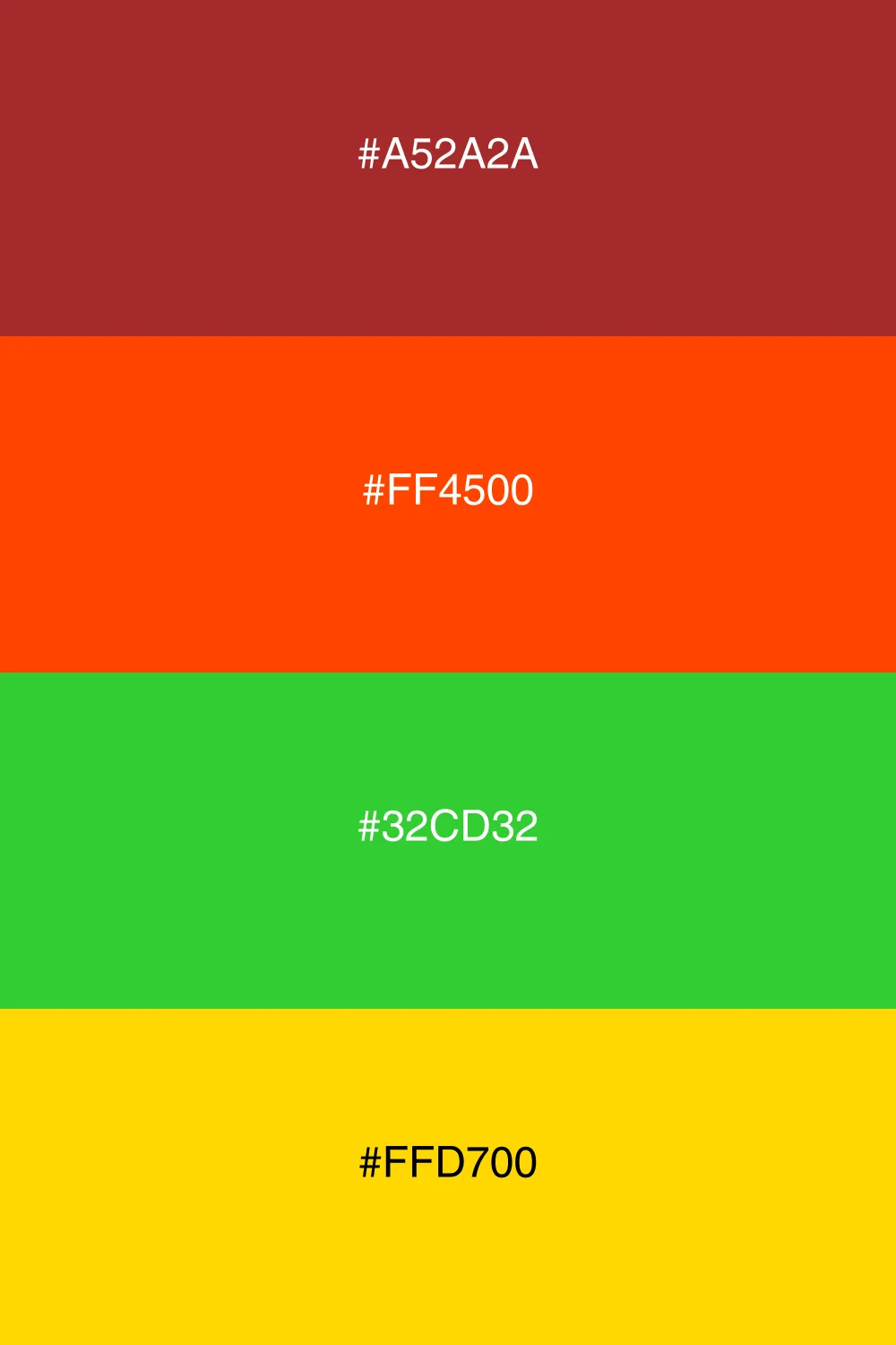 A vibrant neon palette that energizes with bold colors.