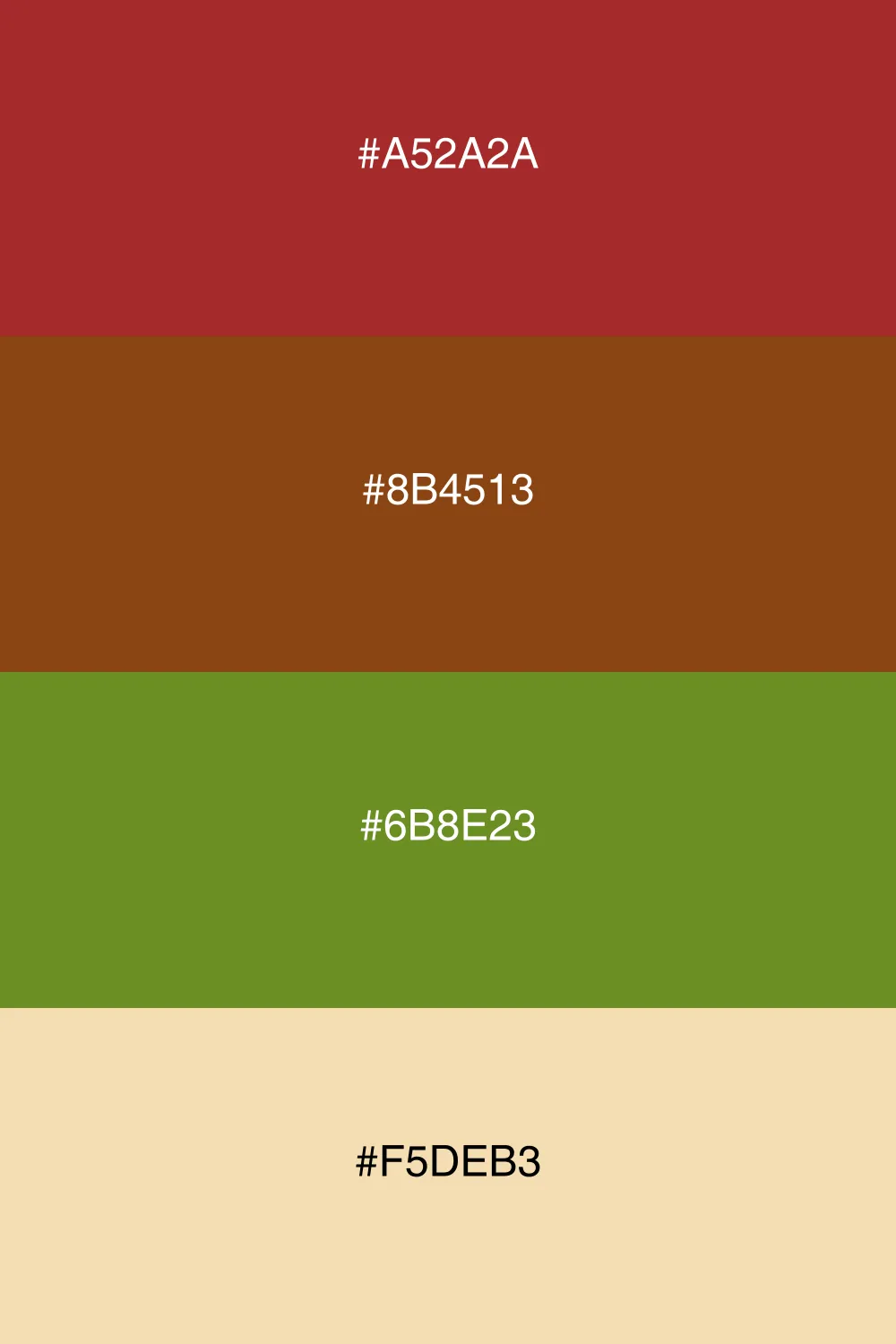 A refreshing palette inspired by woodland scenery.