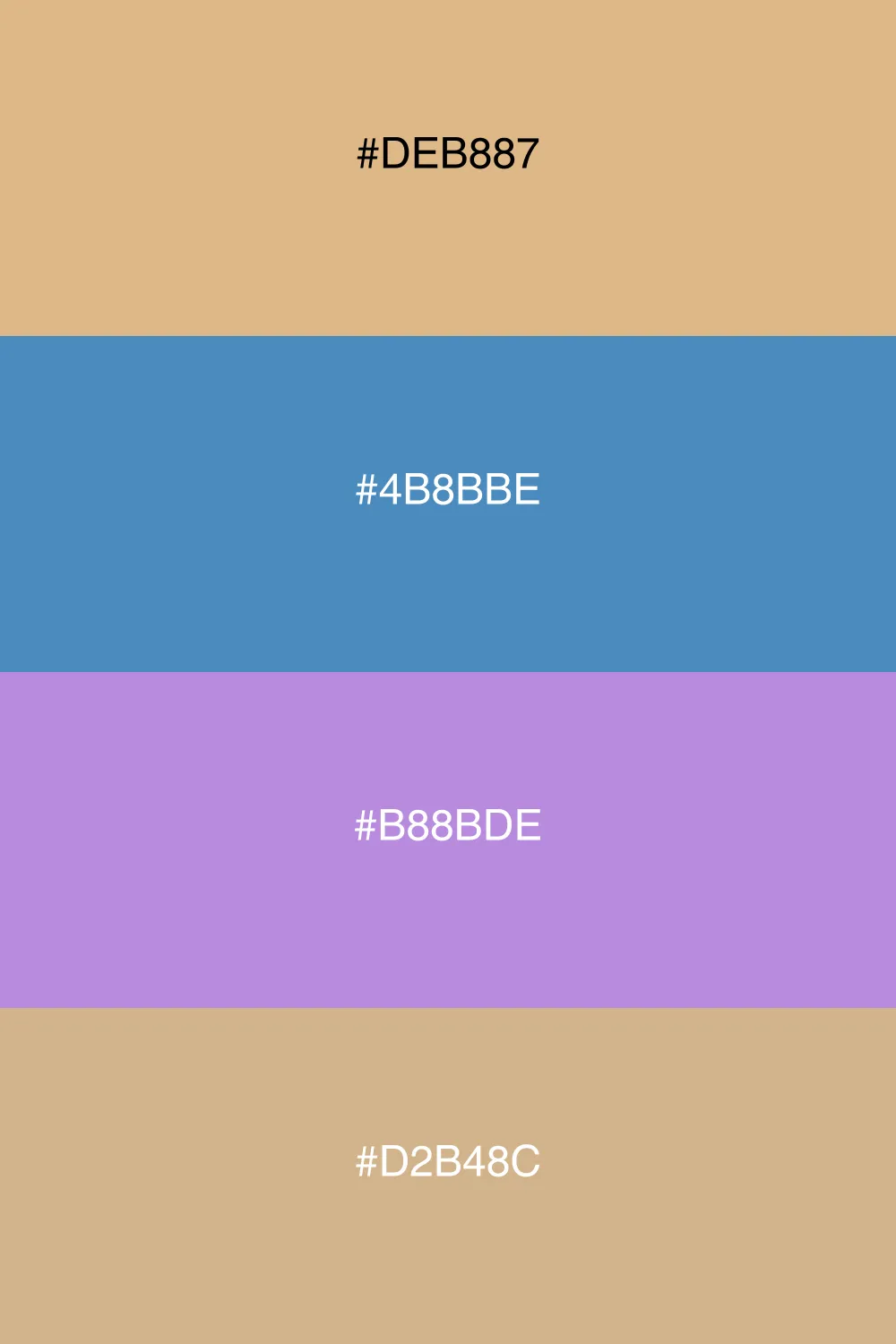 Rich combinations for complex visuals.