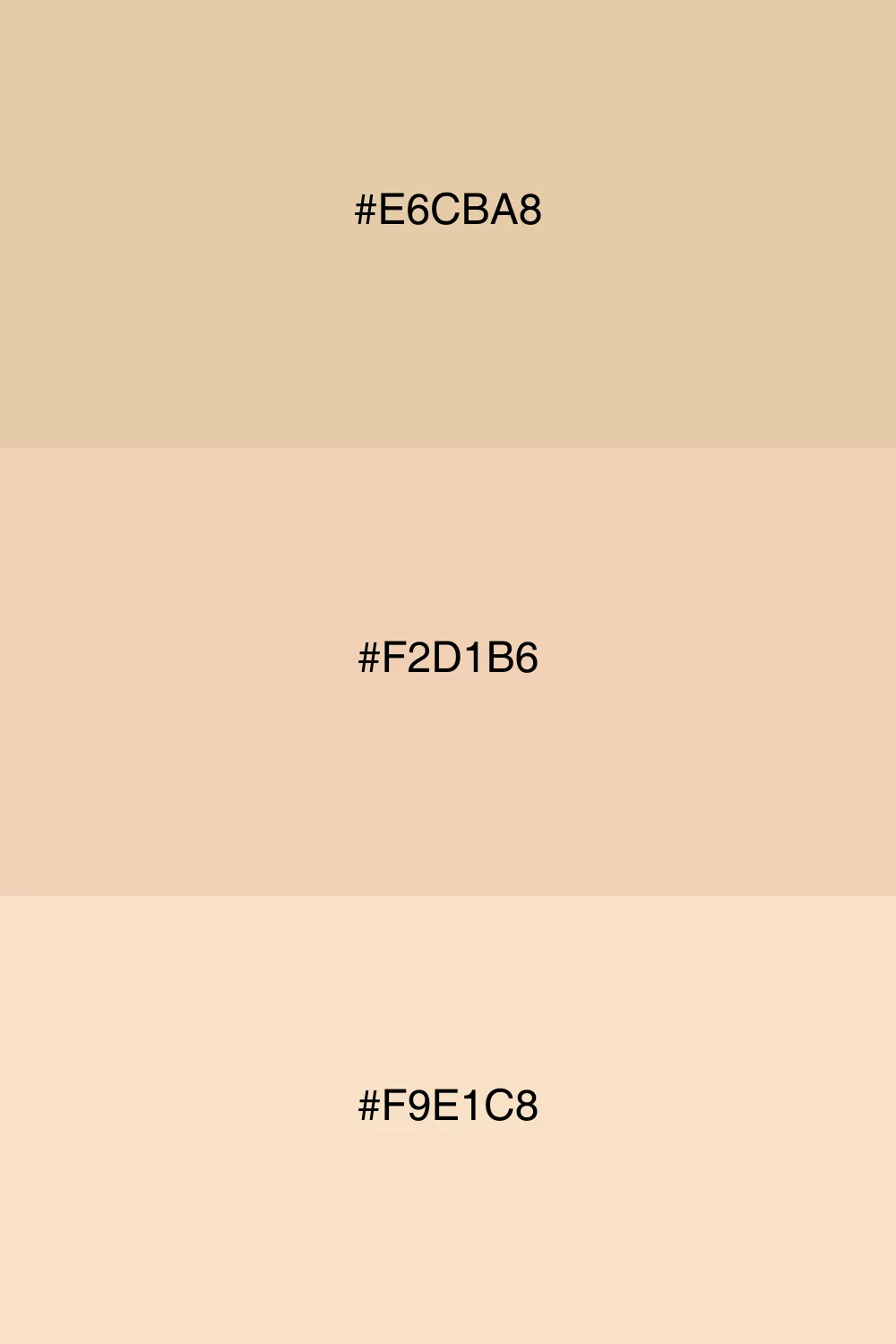 Lighter shades for a soft appearance.