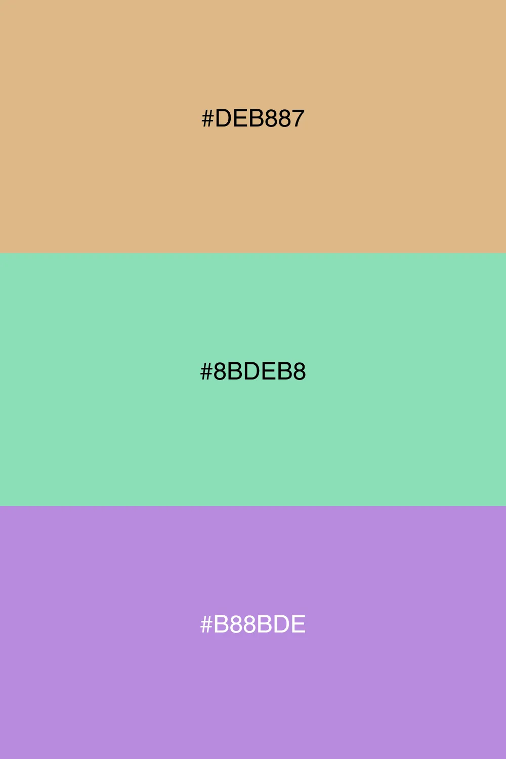 Balanced colors for dynamic designs.