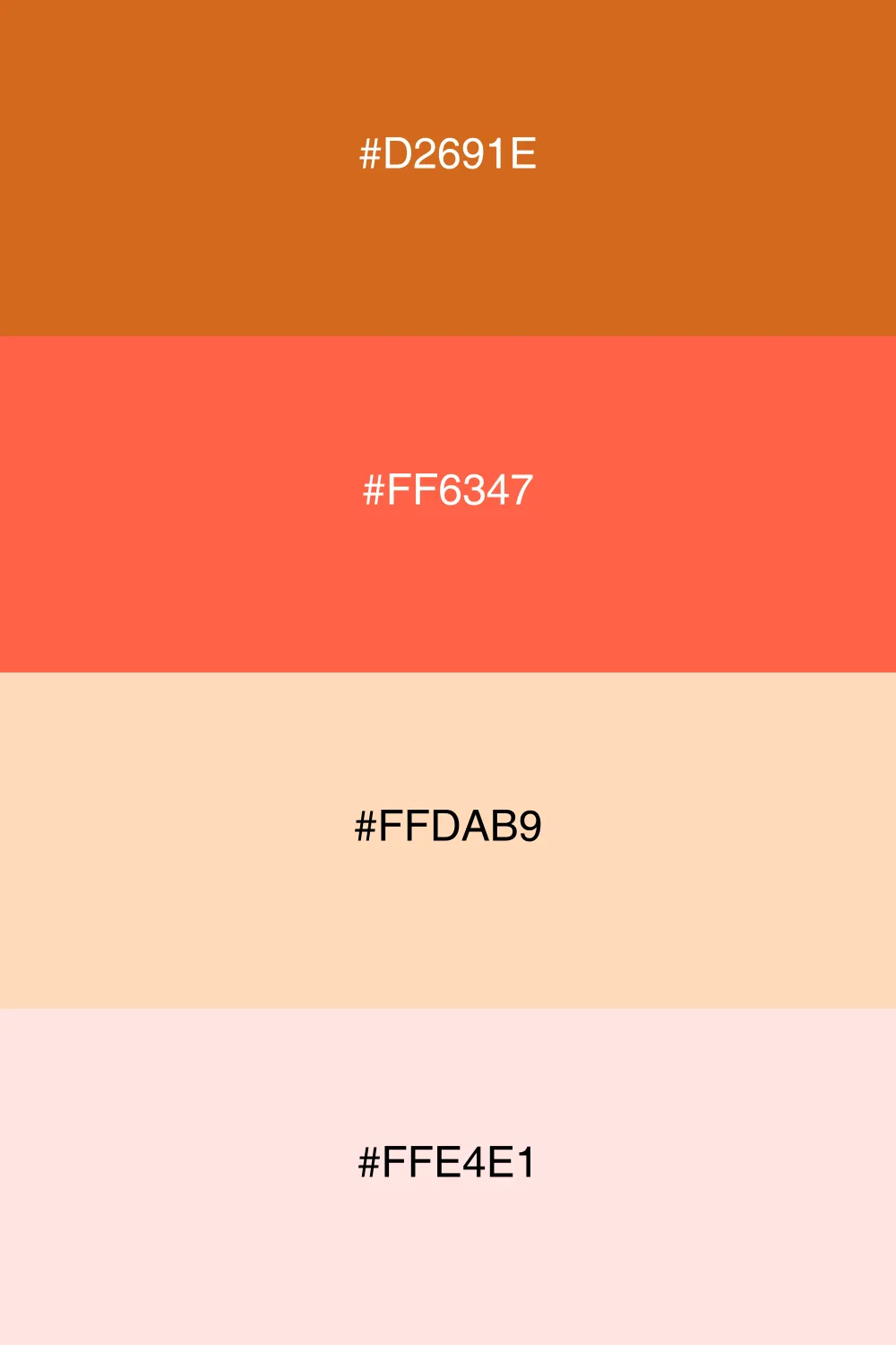 A warm palette that feels cheerful and inviting.