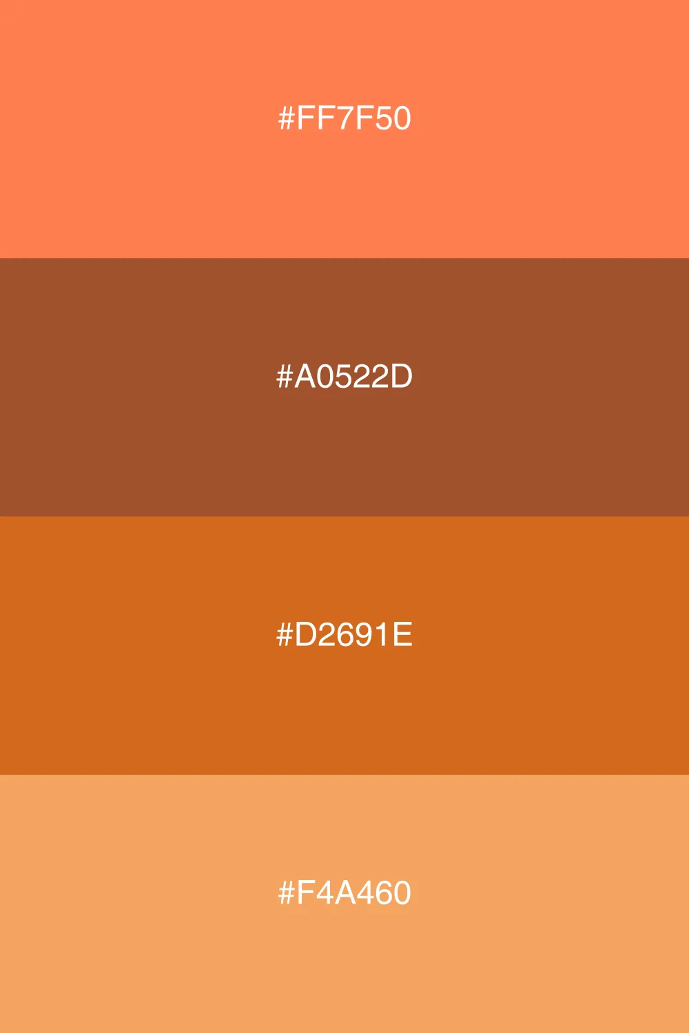 An earthy palette with natural tones and warm vibes.