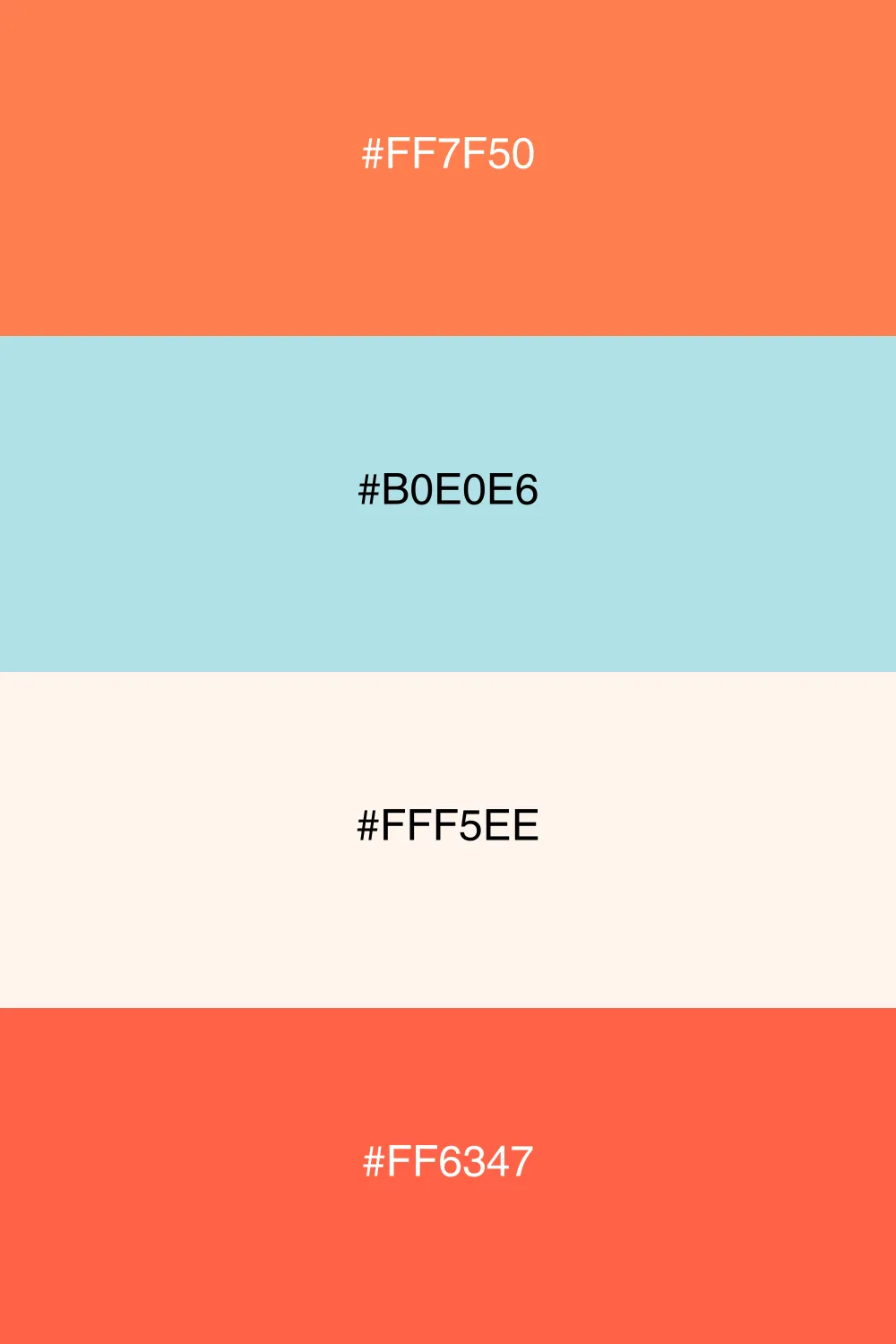 A serene palette that evokes a sense of calm.