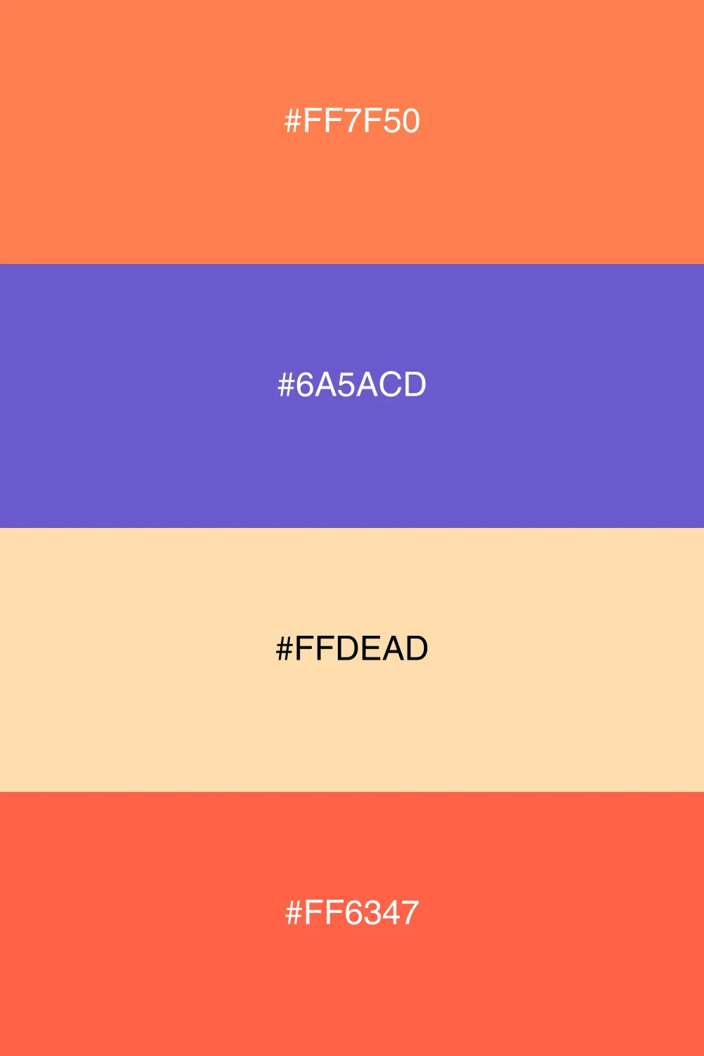 A tranquil palette inspired by twilight hues.