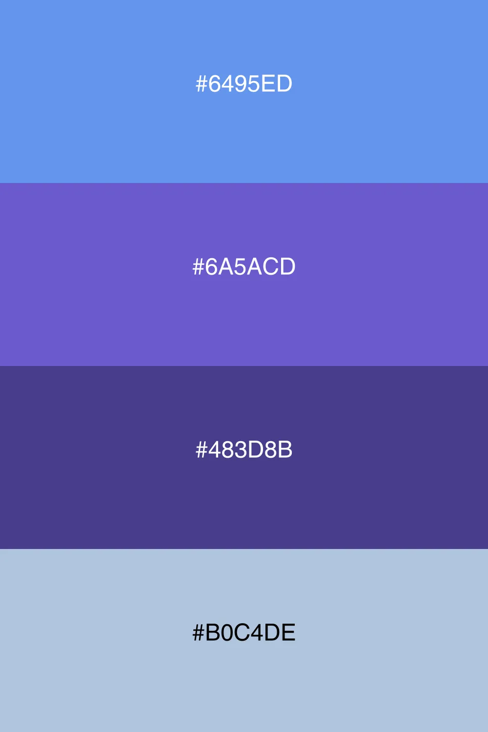 A deep and mystical palette inspired by twilight.