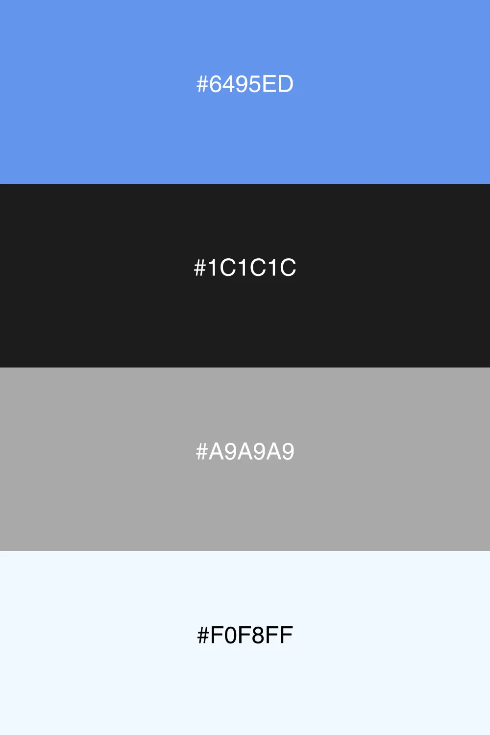 An elegant palette inspired by winter's cool tones.