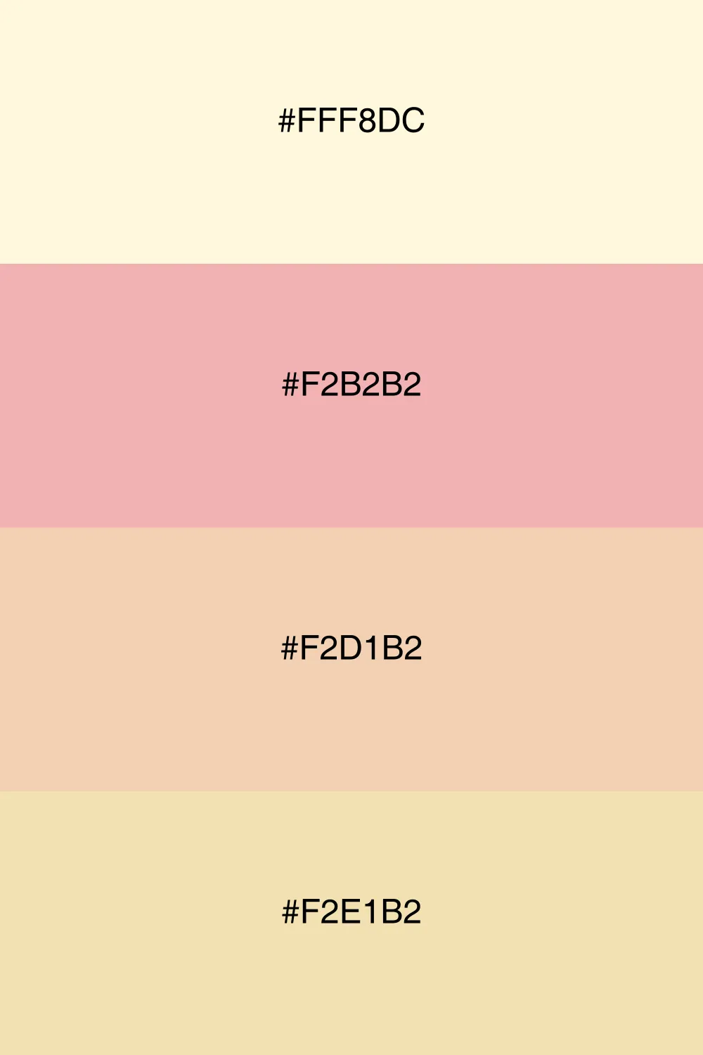 A gentle pastel mix that feels soft and feminine.