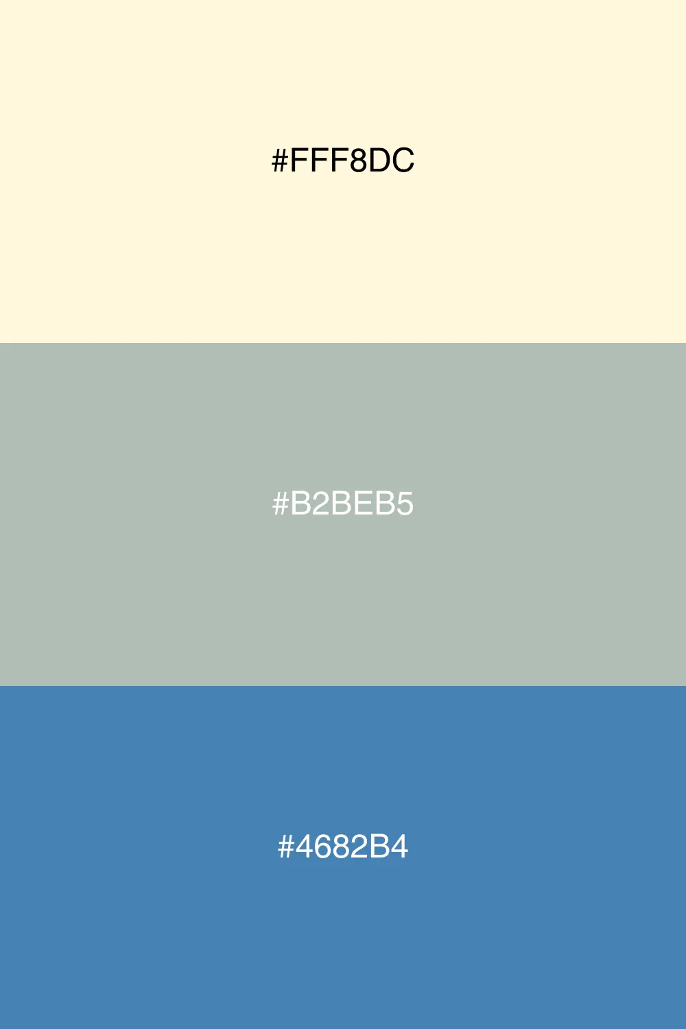 Cool tones for a serene atmosphere.