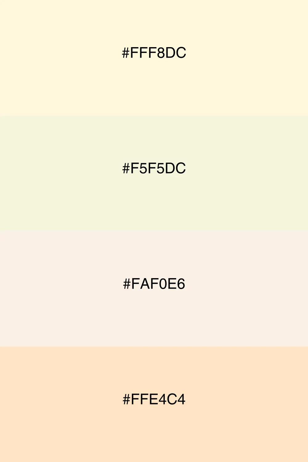 Soft hues for a harmonious palette.