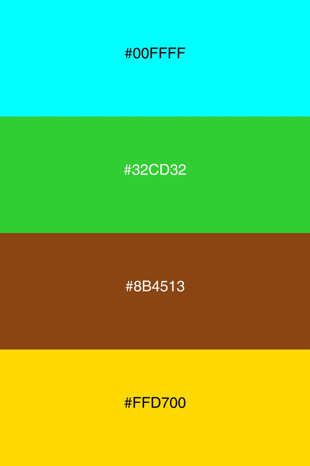 A vibrant palette inspired by lush jungles.