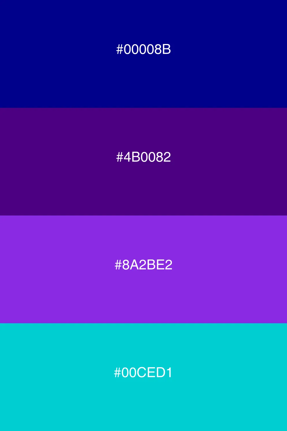 A vibrant palette inspired by the mysteries of deep space.