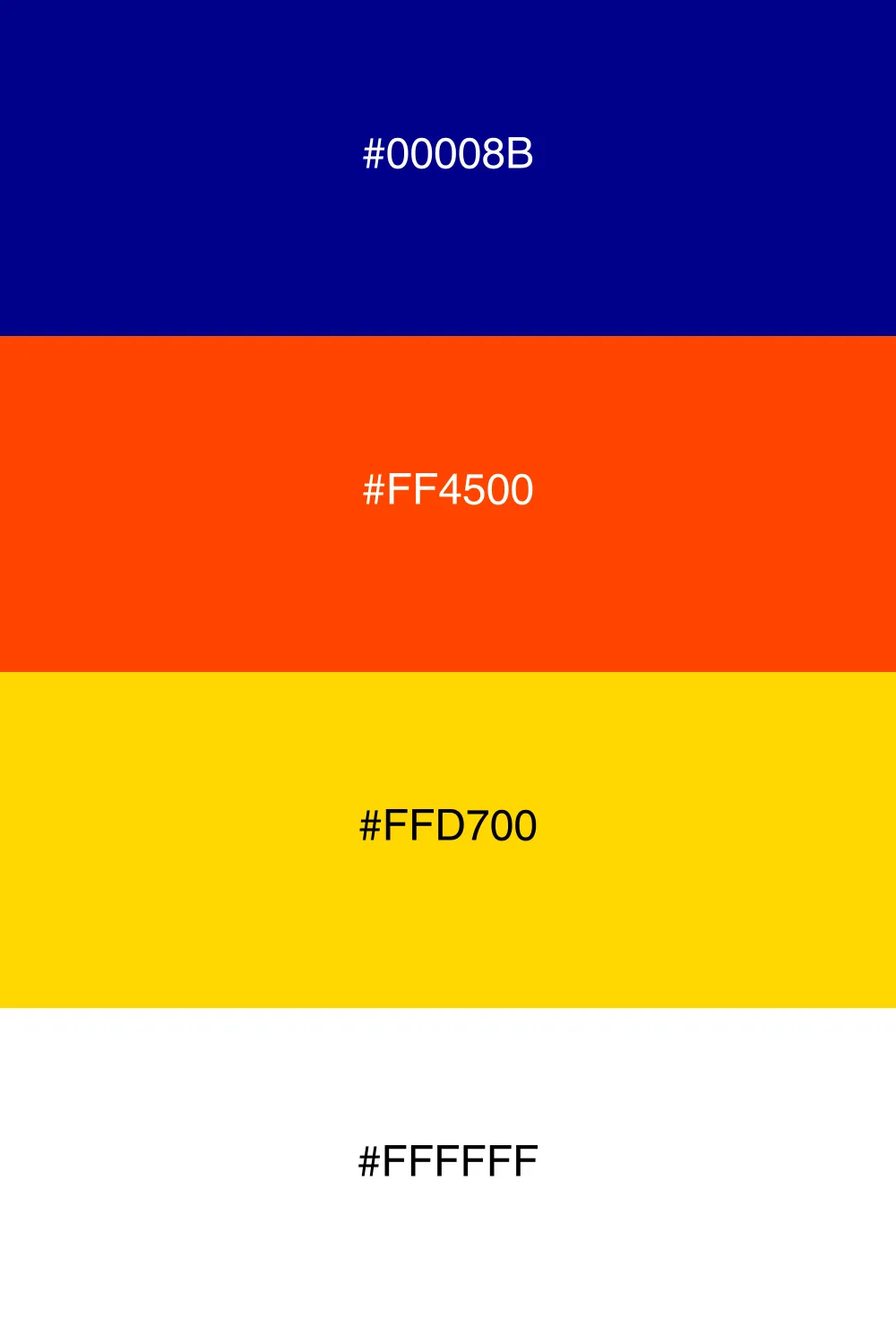 A bold palette inspired by nautical themes.