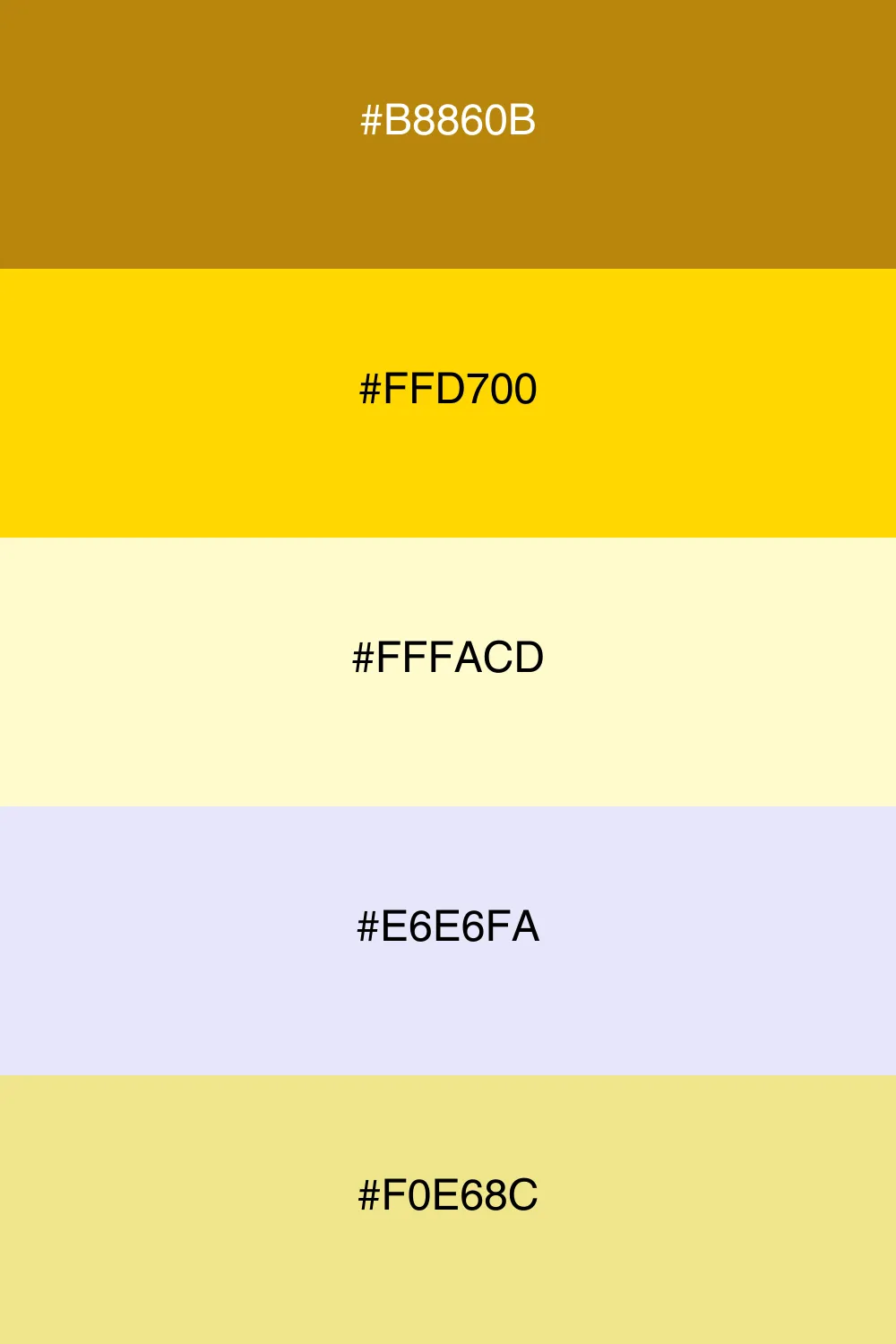 A soft and cheerful pastel palette with golden hues.