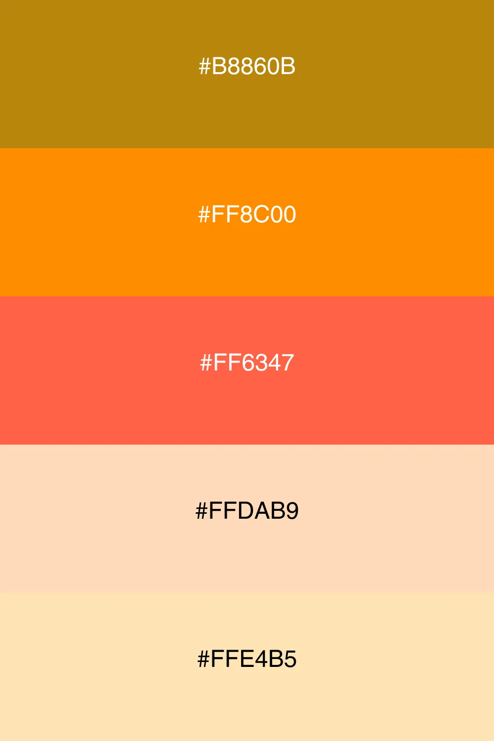 A cozy autumn palette with inviting warm colors.