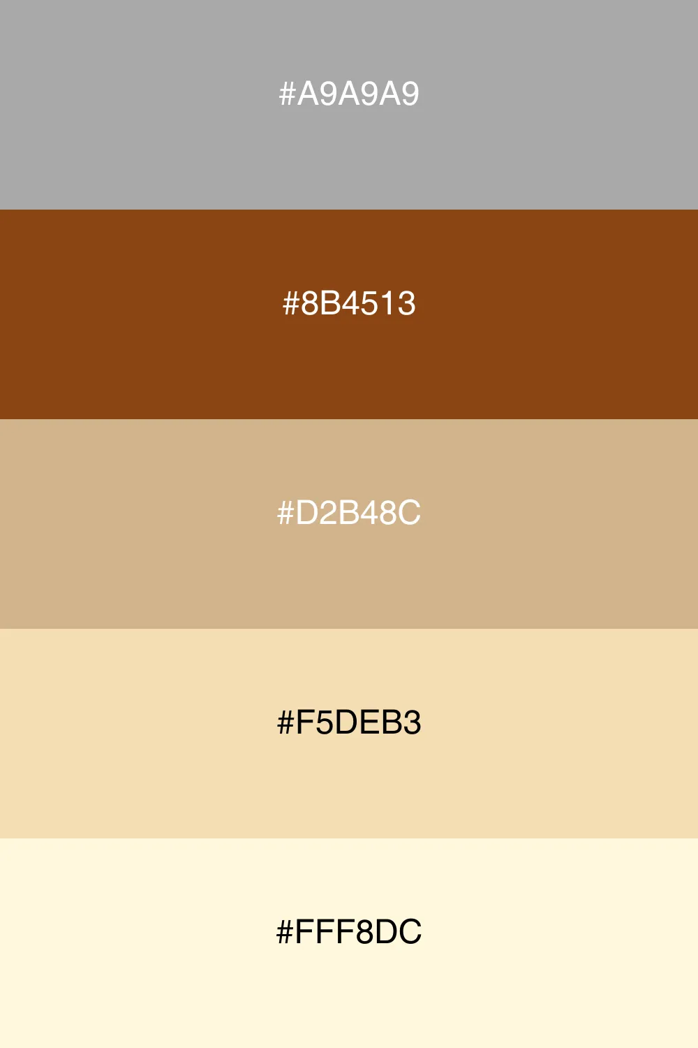 An earthy vintage palette with a nostalgic touch.