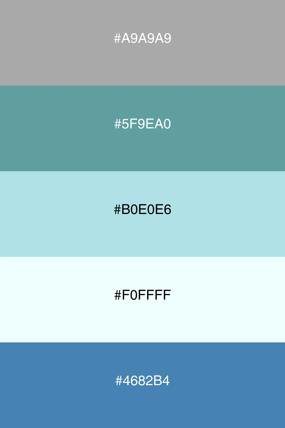 A fresh coastal palette inspired by ocean breezes.