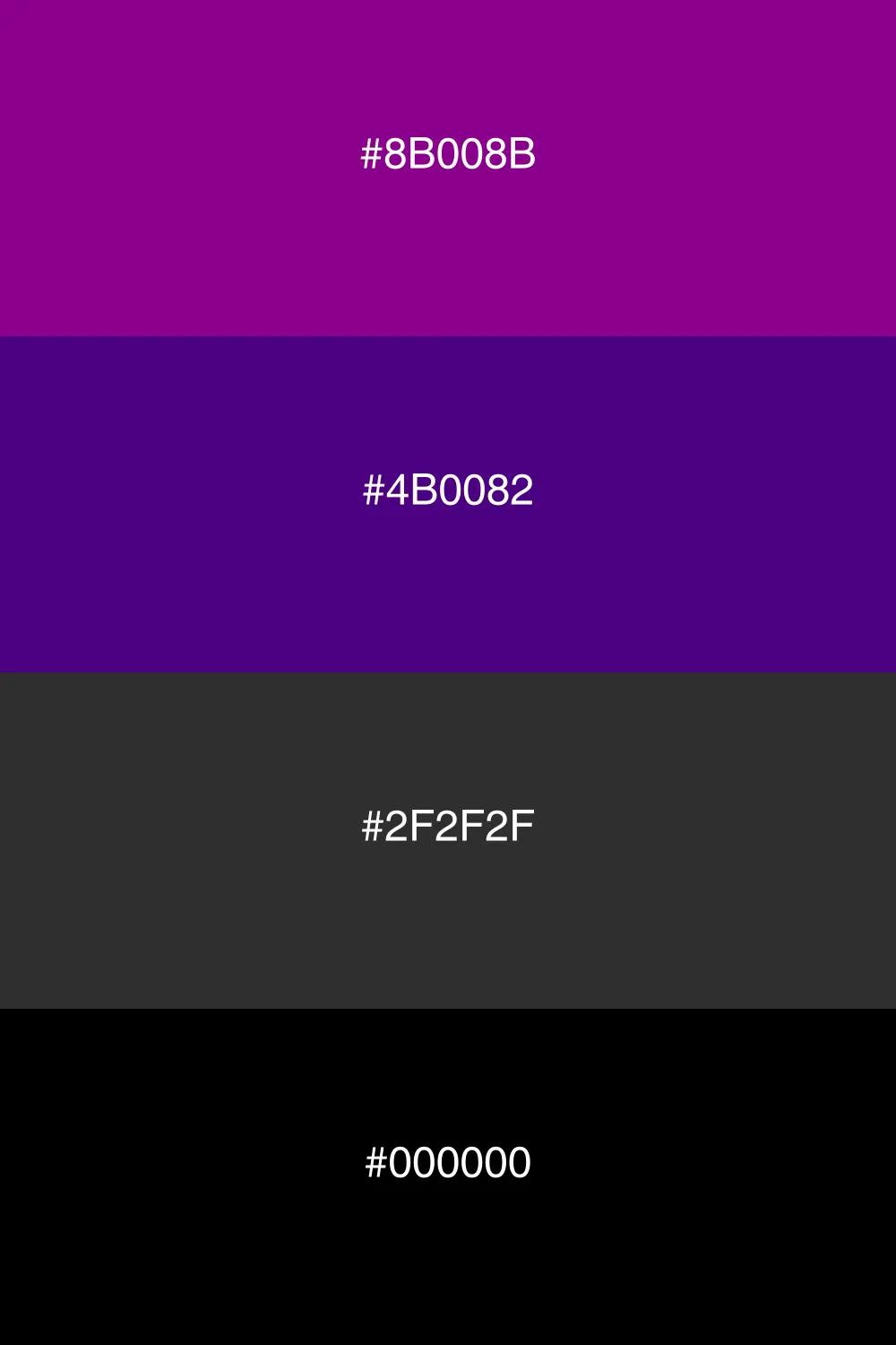 A dramatic dark palette with intense and bold colors.