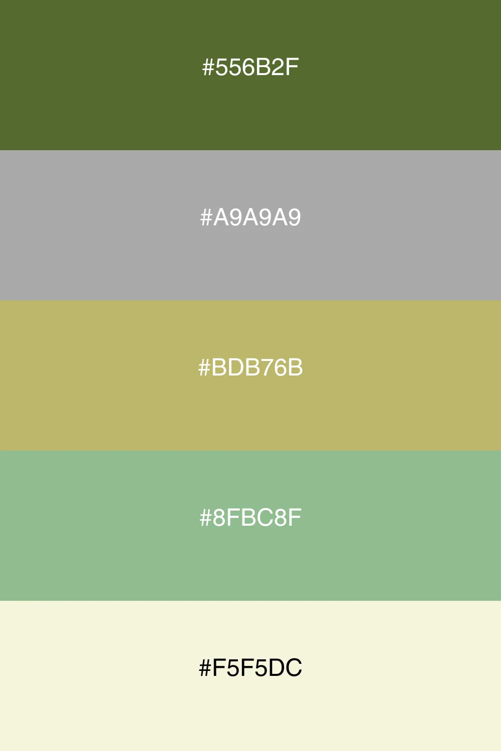 Soft, earthy tones reminiscent of moss-covered stones.