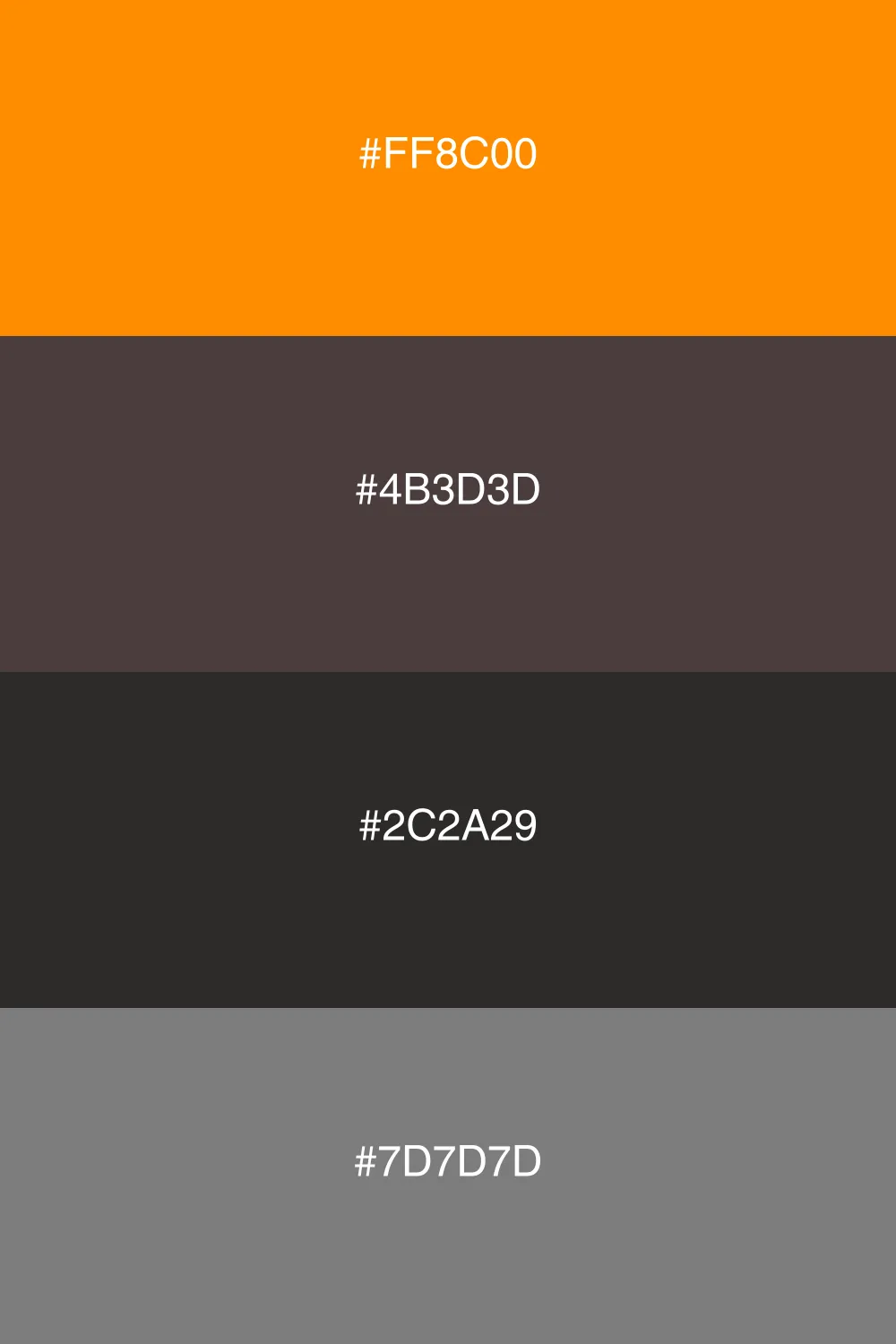 A sophisticated dark palette with rich undertones.