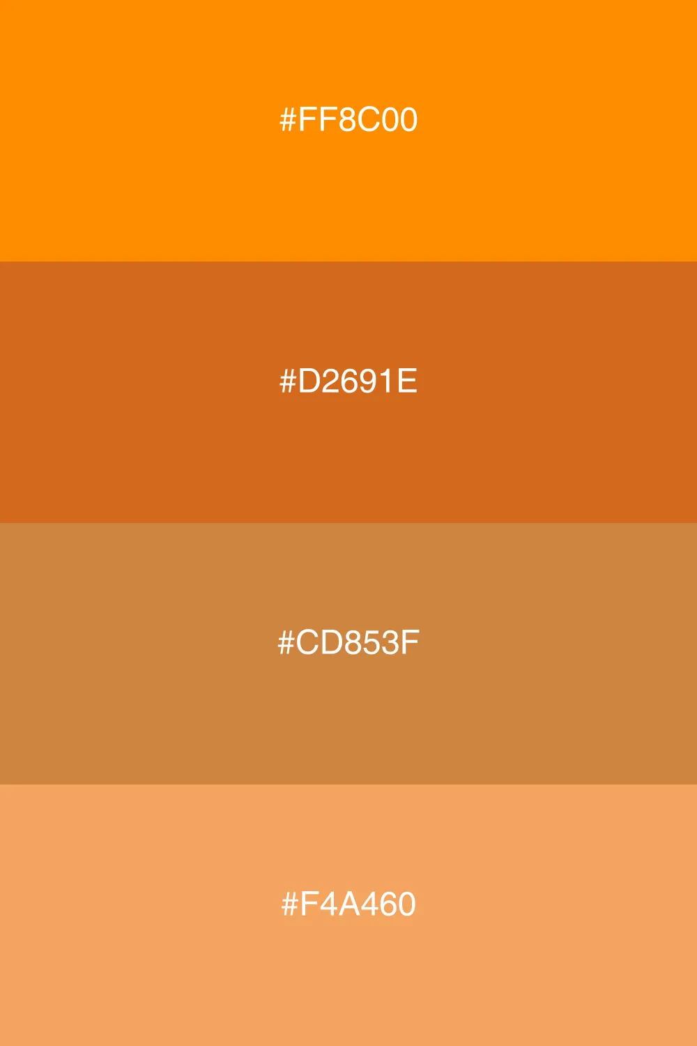 A serene palette inspired by desert sunsets.