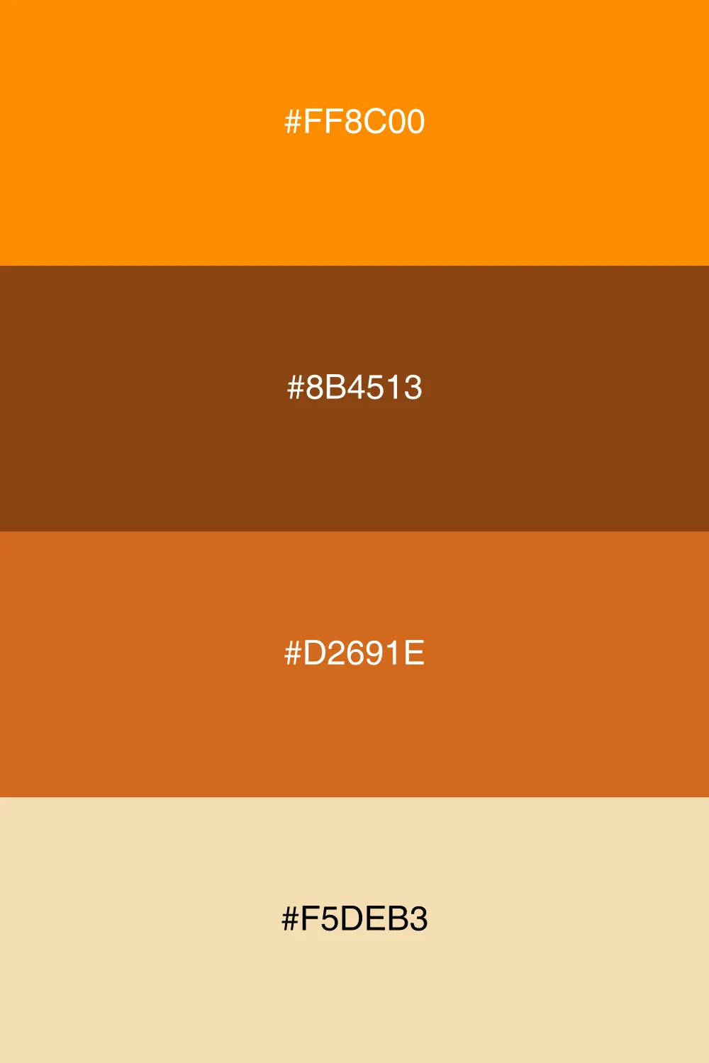 A cozy palette that evokes rustic charm and warmth.