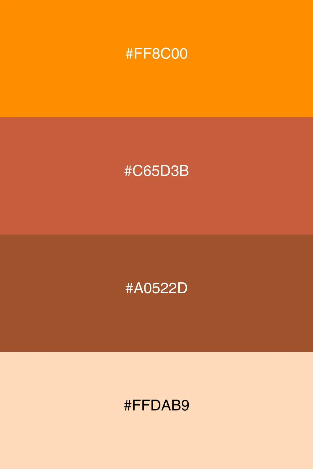 A nostalgic palette reminiscent of vintage sunsets.