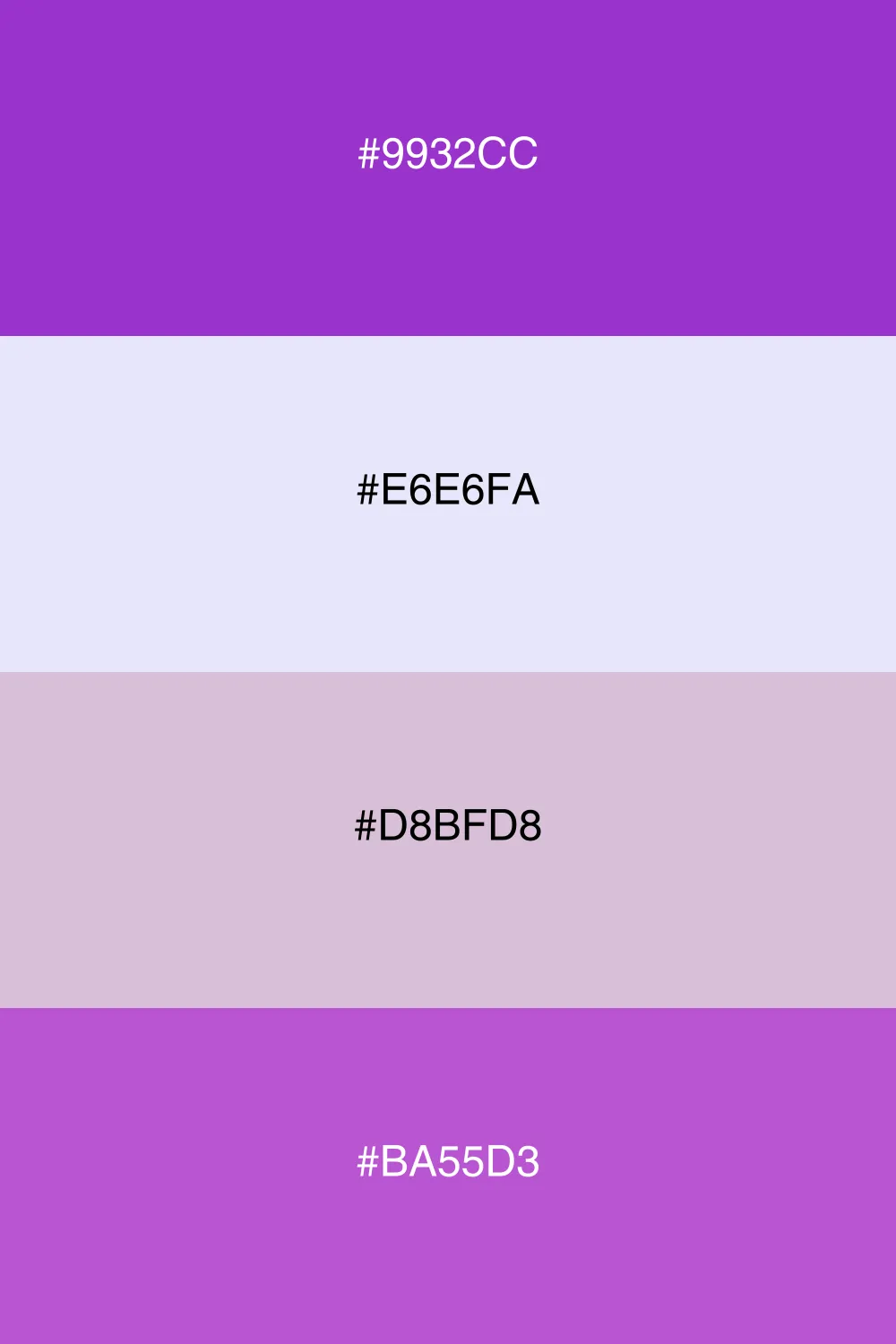 A dreamy palette with soft and vibrant hues.