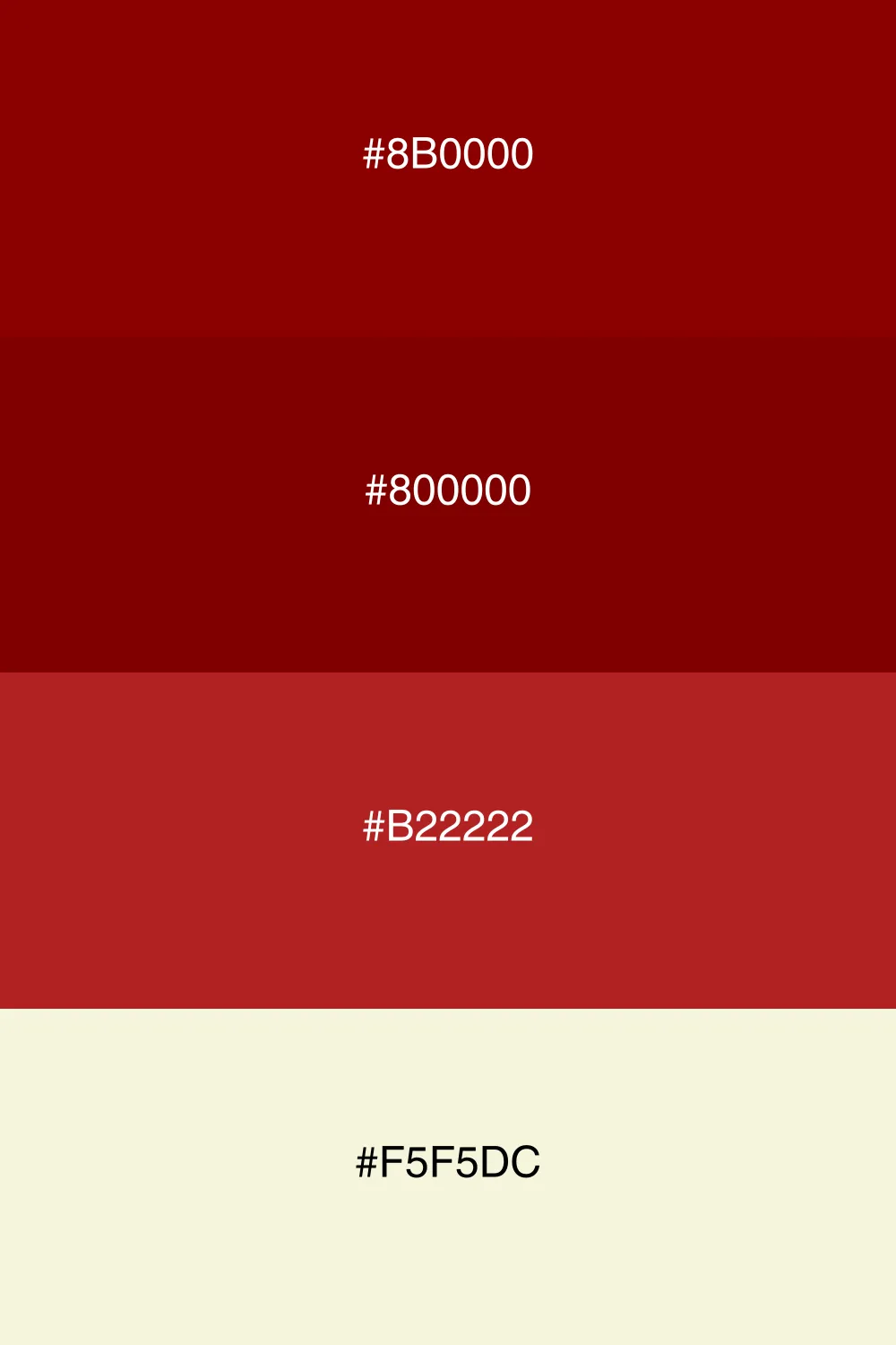 Sophisticated colors reminiscent of fine wine.