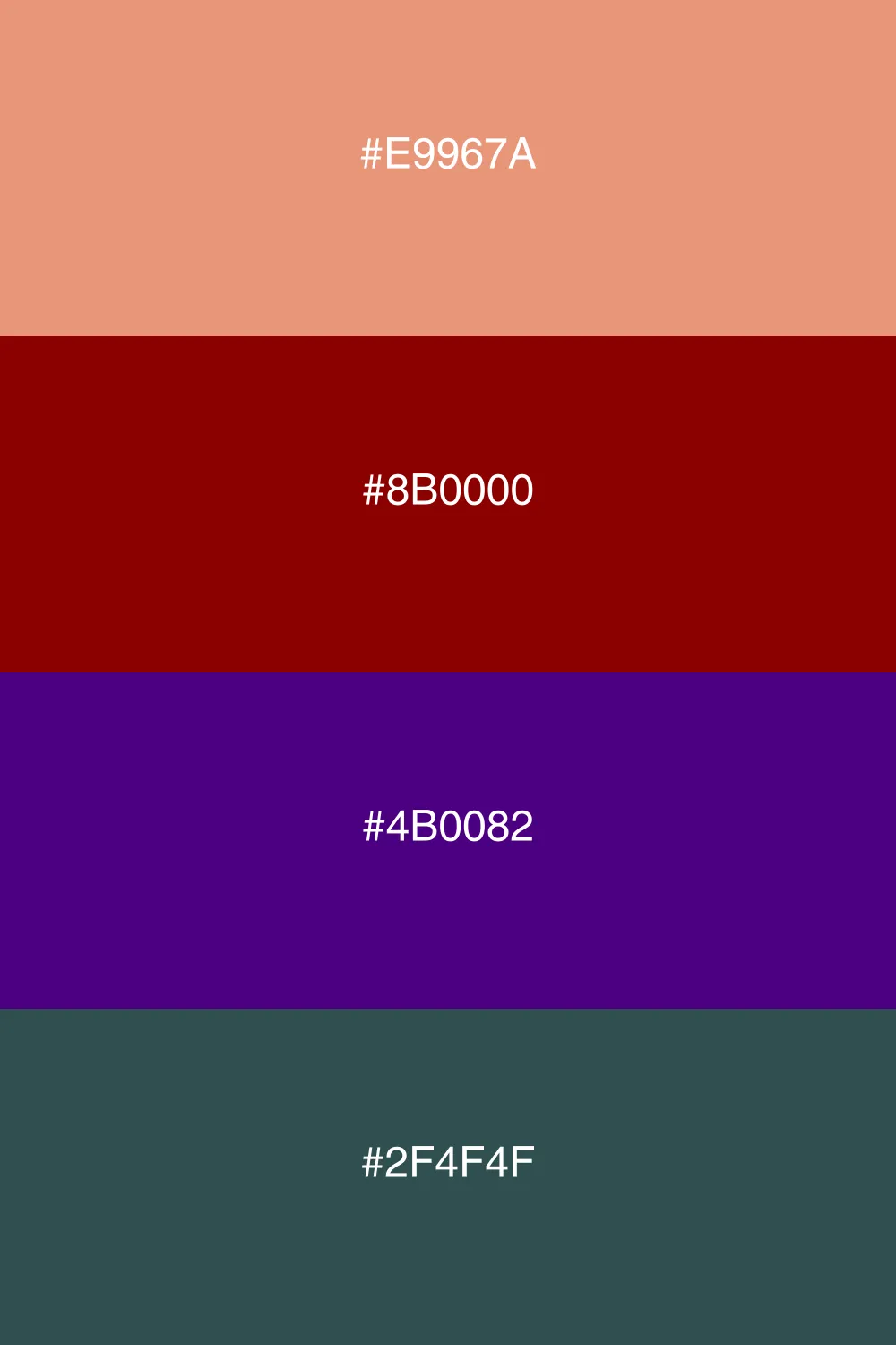 A sophisticated dark palette with rich, elegant tones.