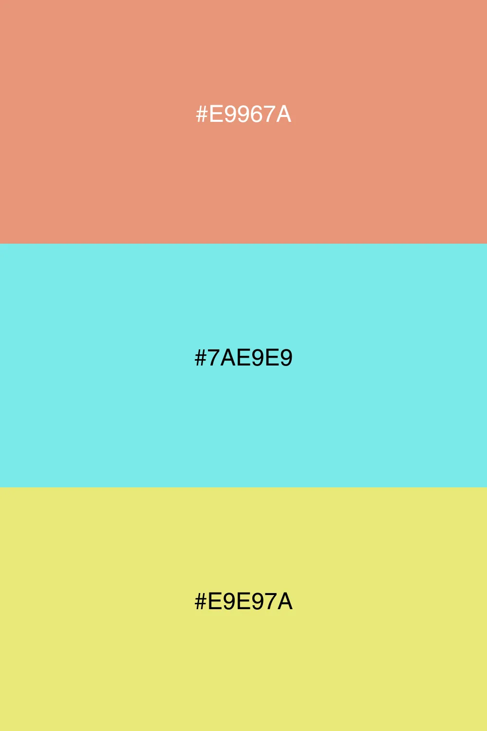 Balanced colors for dynamic designs.